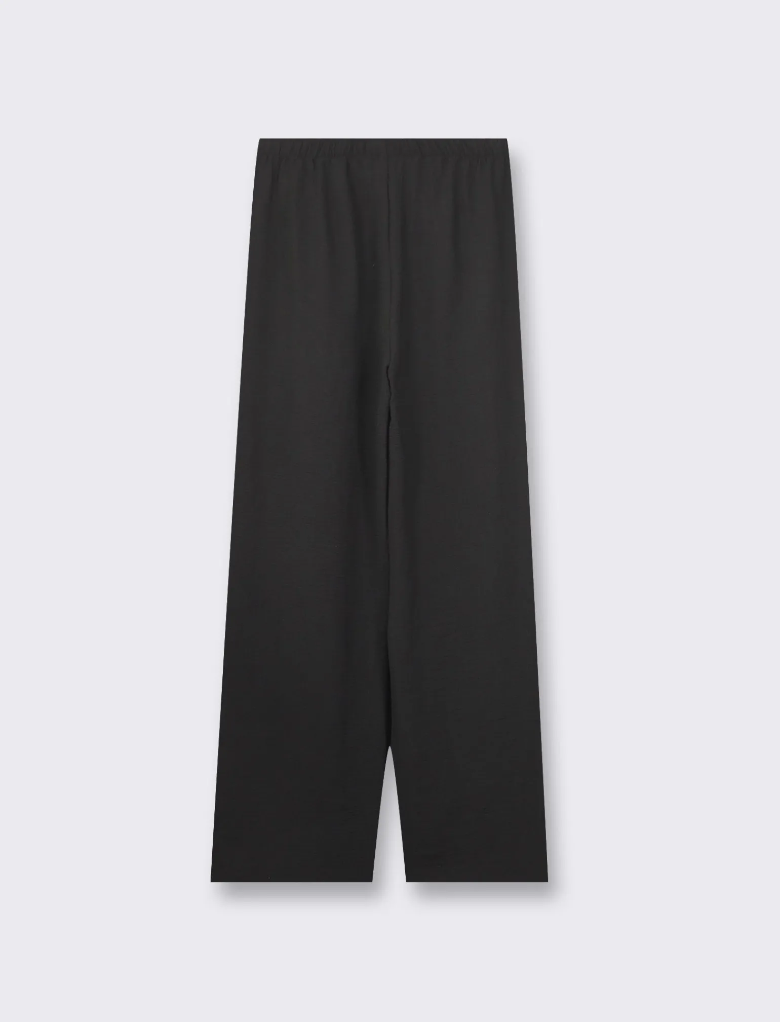 Donna Piazza Italia Pantaloni<Pantalone in tessuto fluido con elastico e coulisse in vita vestibilità straight -