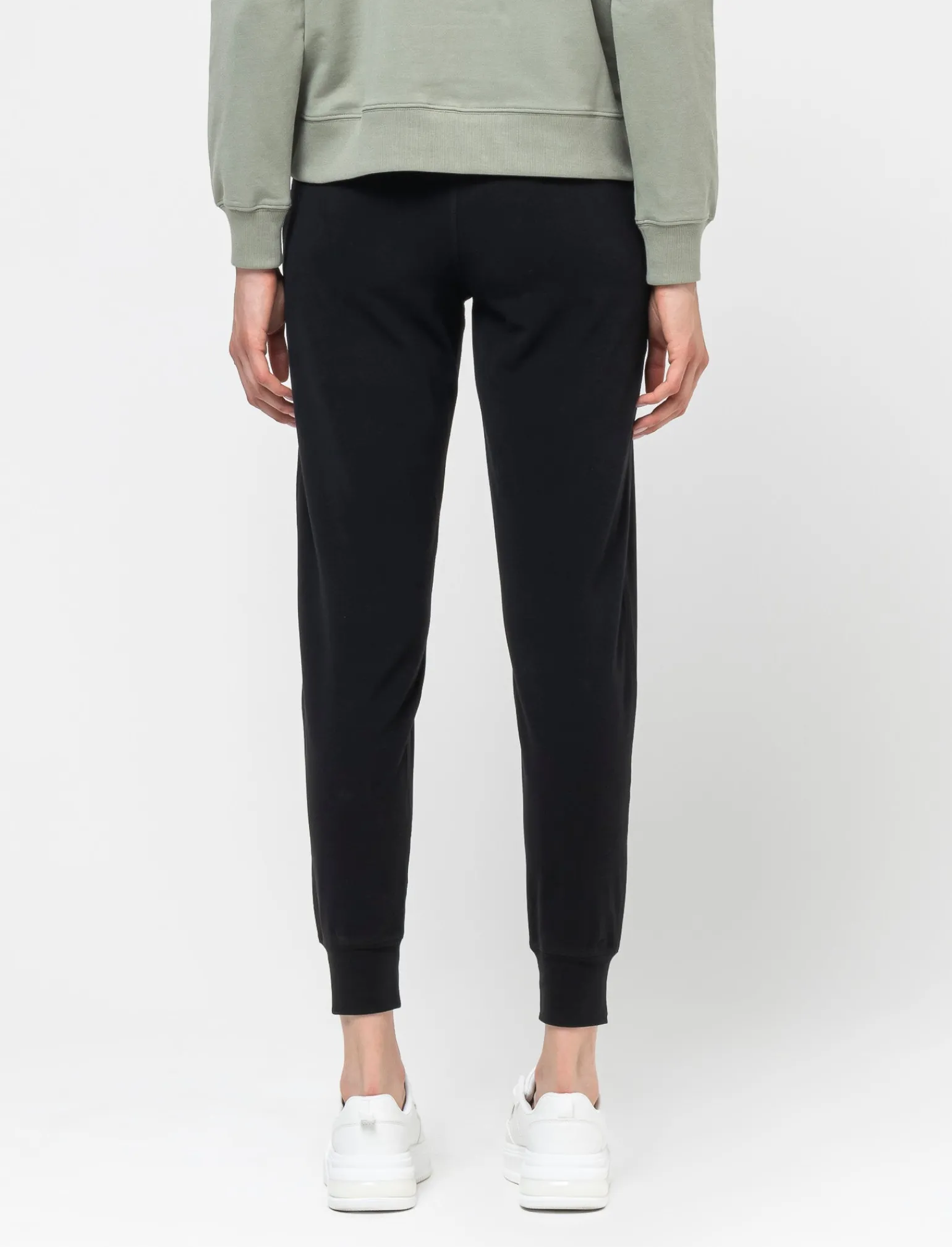 Donna Piazza Italia Pantaloni<Pantalone jogger con bustino in tessuto jersey -