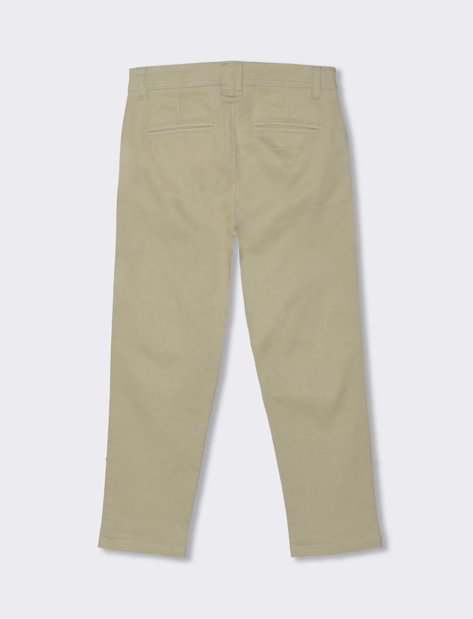 Bambino Piazza Italia Bambino | Pantaloni<Pantalone modello 5 tasche in misto cotone con elastico regolabile in vita -