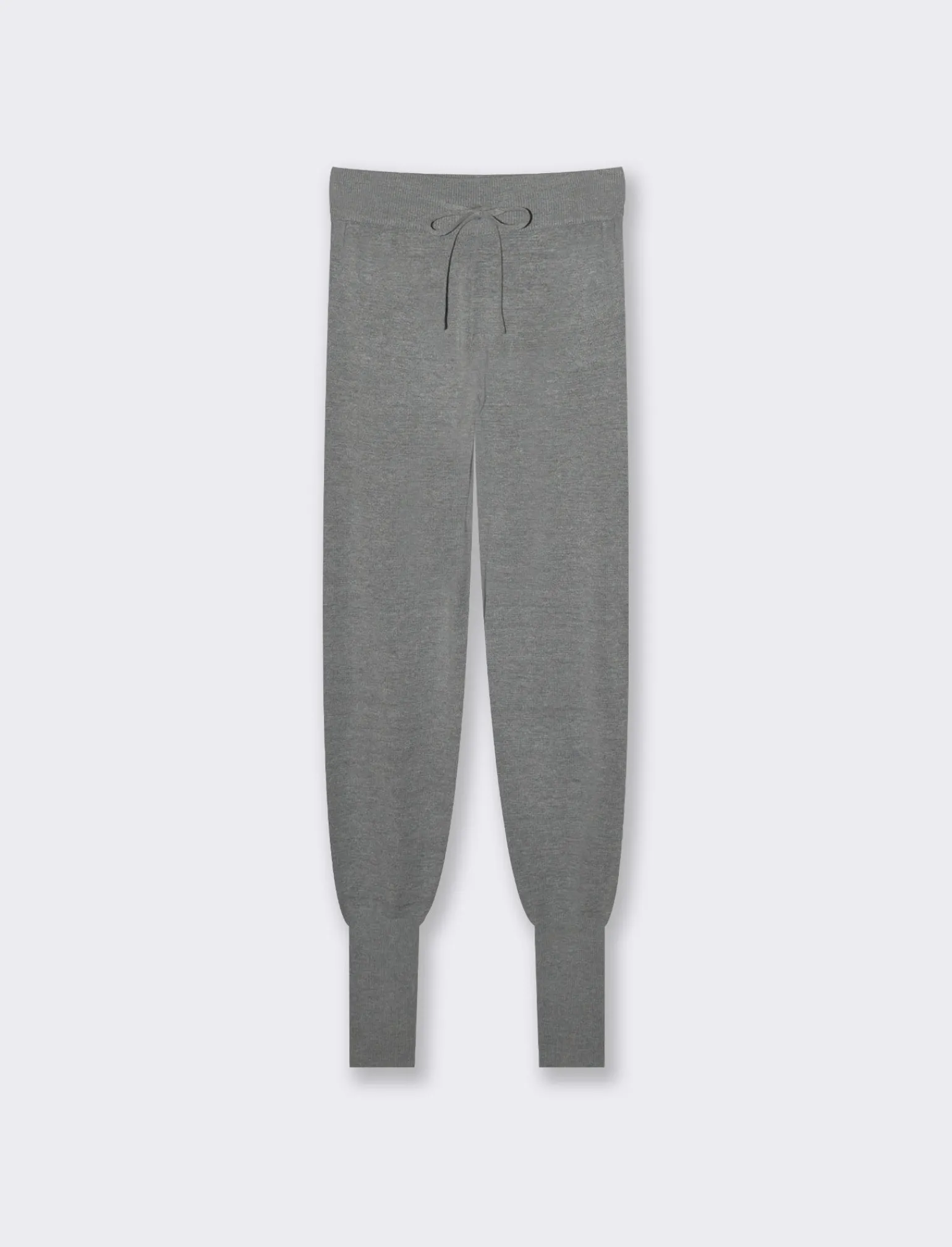Donna Piazza Italia Donna | Pantaloni<Pantalone modello jogger con elastico alto in vita e coulisse - Grigio scuro