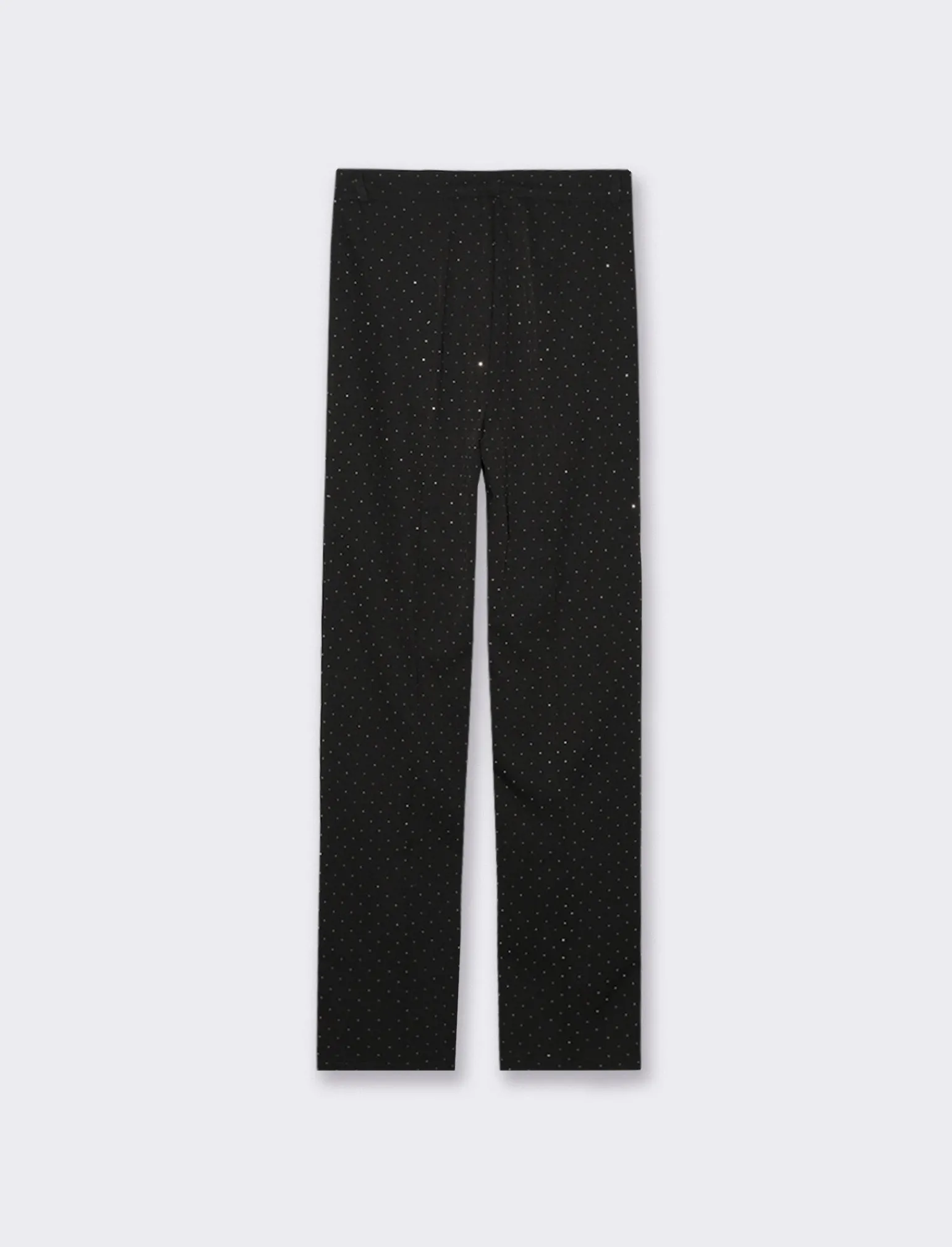 Donna Piazza Italia Pantaloni<Pantalone regular con strass applicati -