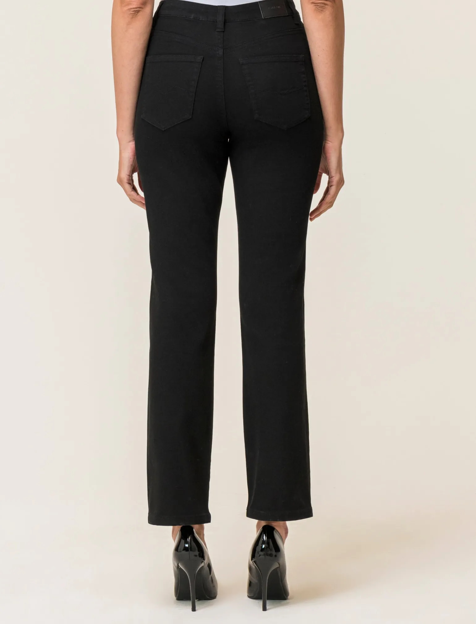 Donna Piazza Italia Donna | Jeans<Pantalone skinny cinque tasche high waist gamba dritta -