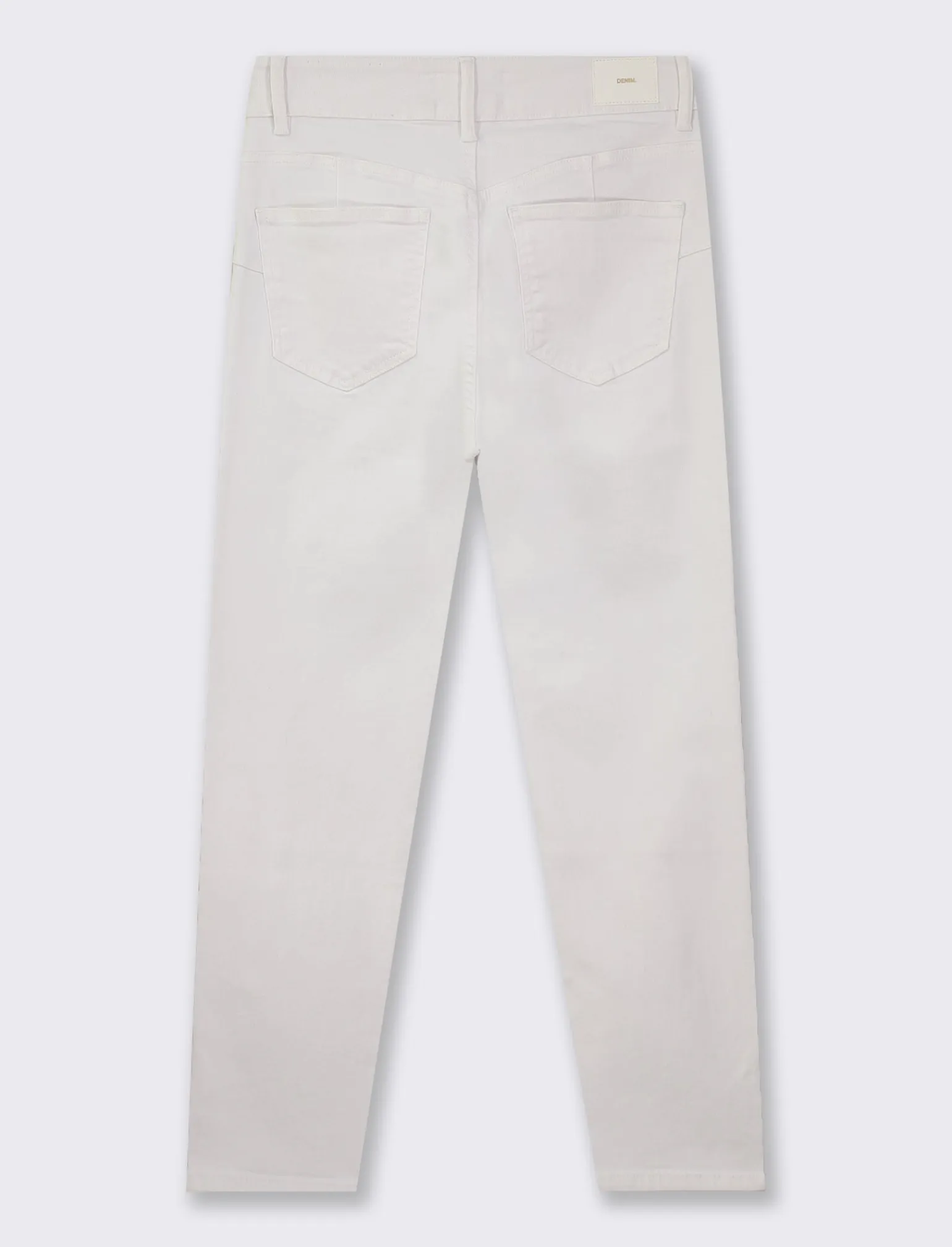 Donna Piazza Italia Jeans<Pantalone skinny colorato vita alta crop e bustino -