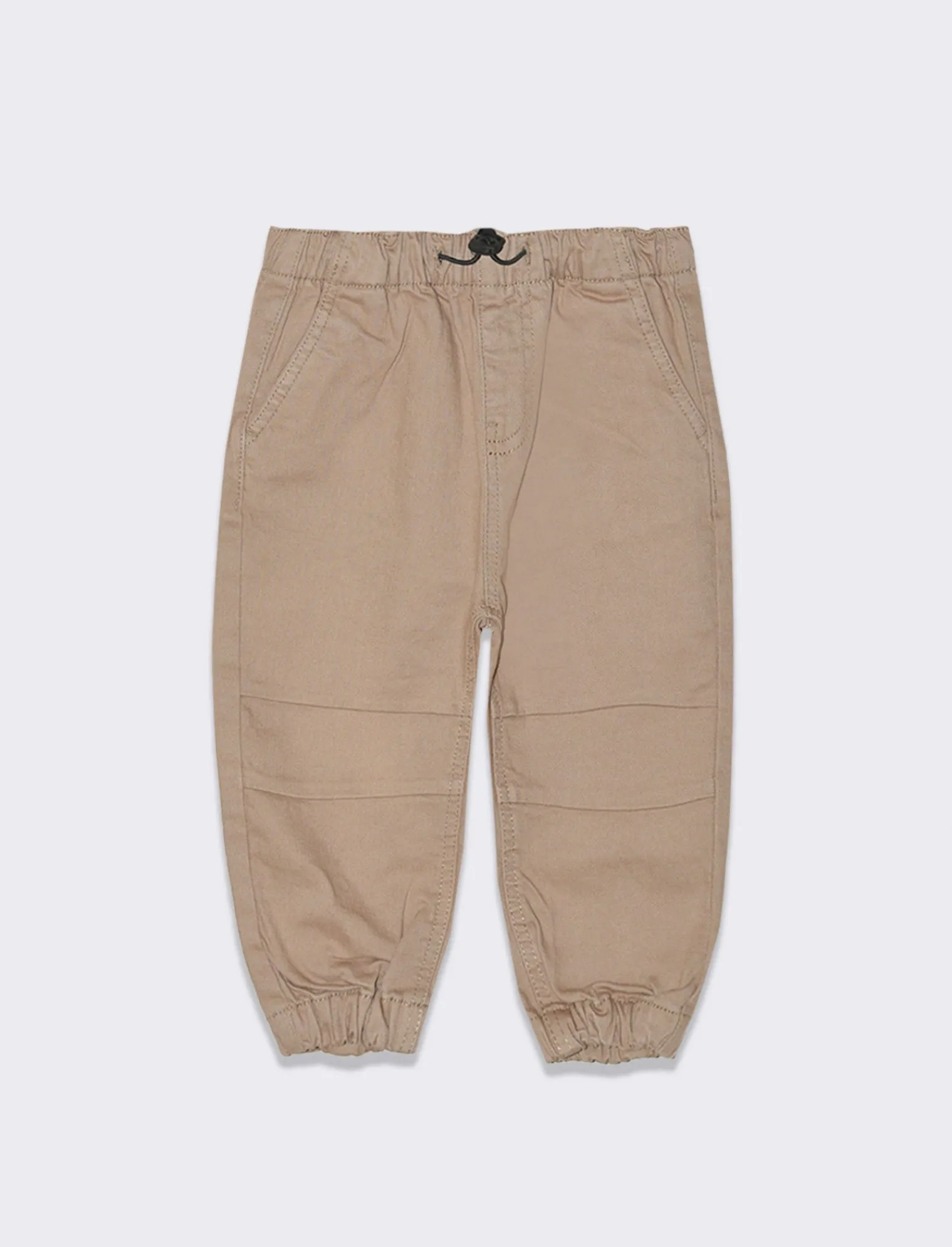 Piazza Italia Neonato | Pantaloni<Pantaloni cargo in twillÂ con ricamo - tabacco