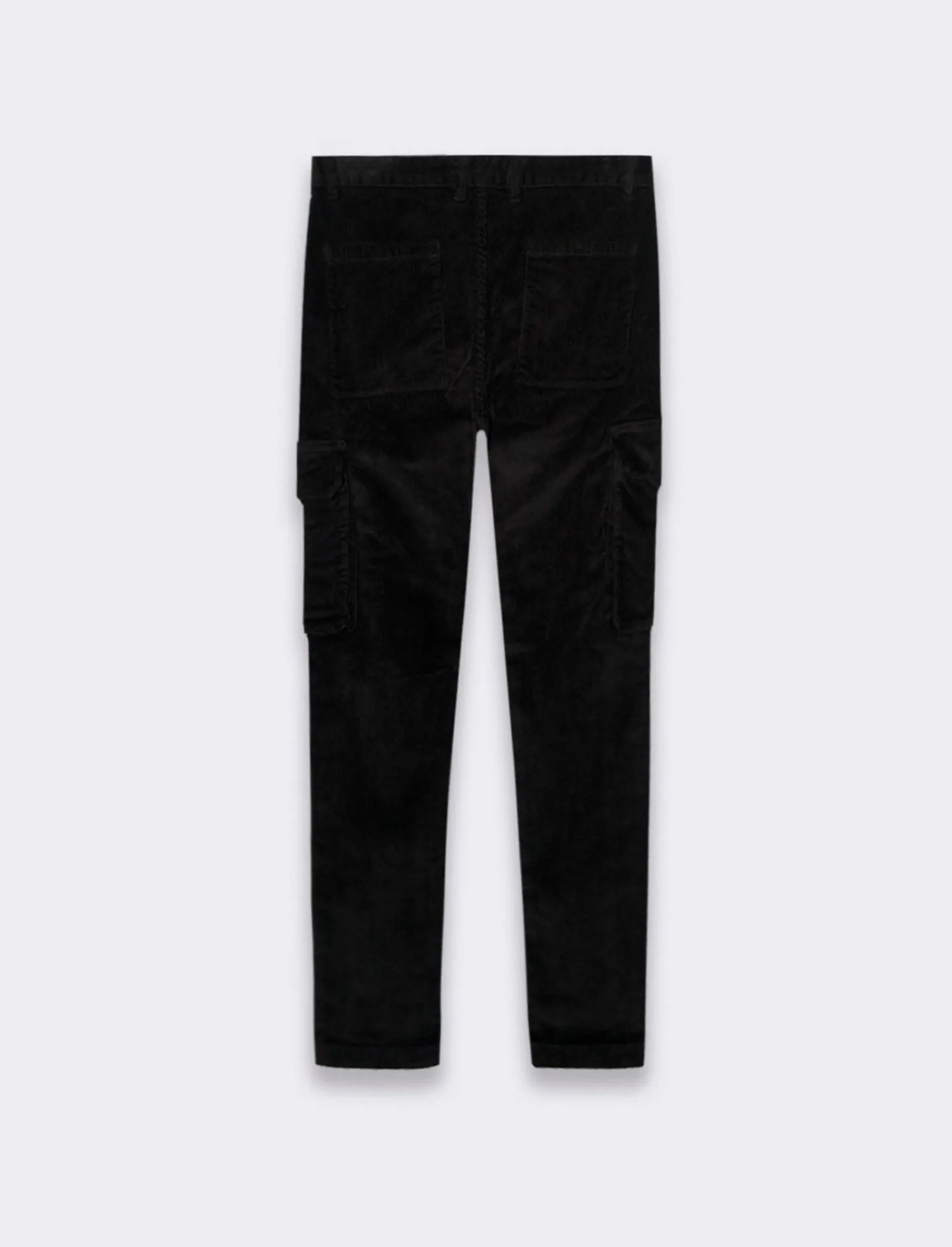 Uomo Piazza Italia Pantaloni<Pantaloni cargo in velluto a coste tapered fit con tasche a toppa posteriori -