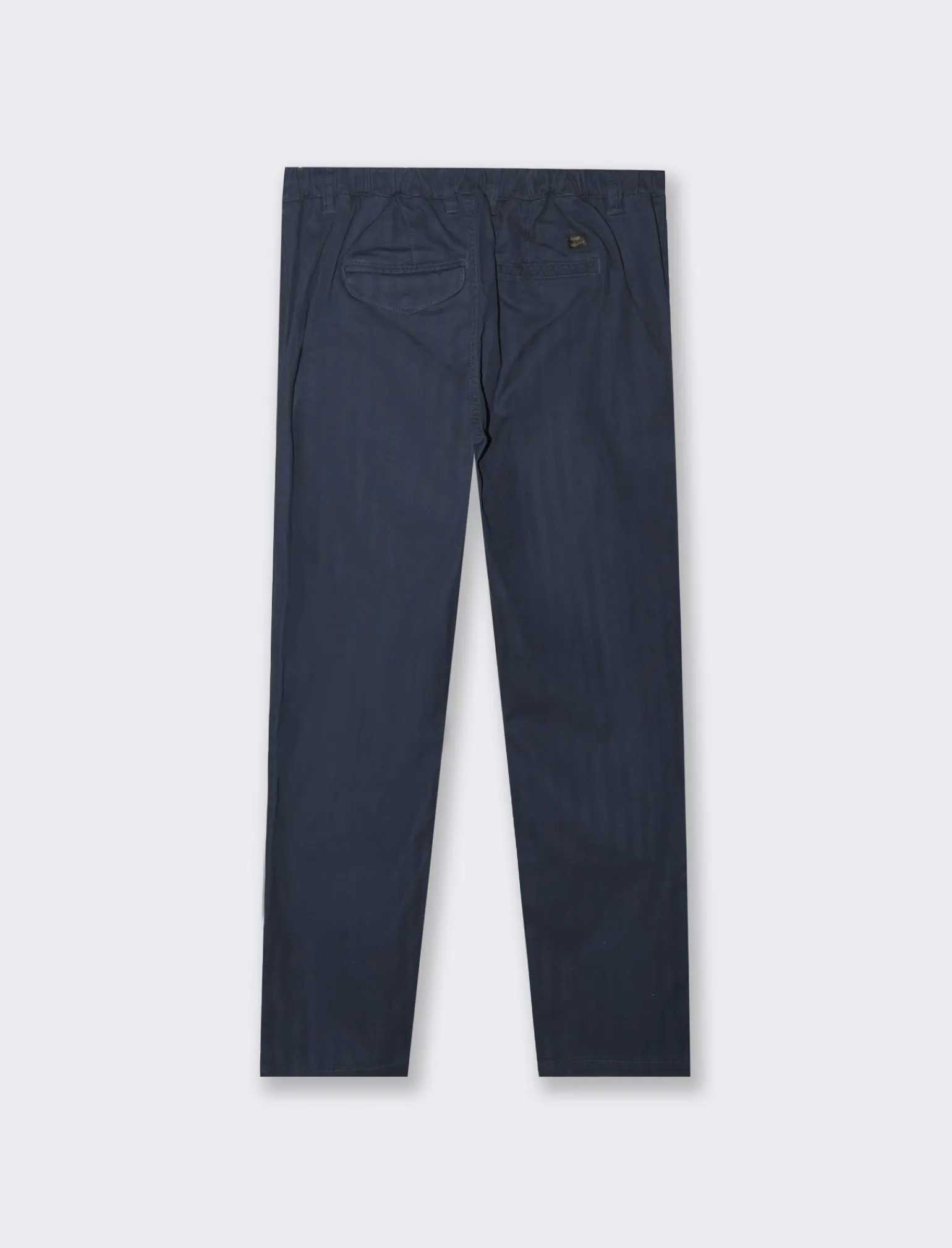 Uomo Piazza Italia Uomo | Pantaloni<Pantaloni chino jogger in cotone spigato elasticizzato -