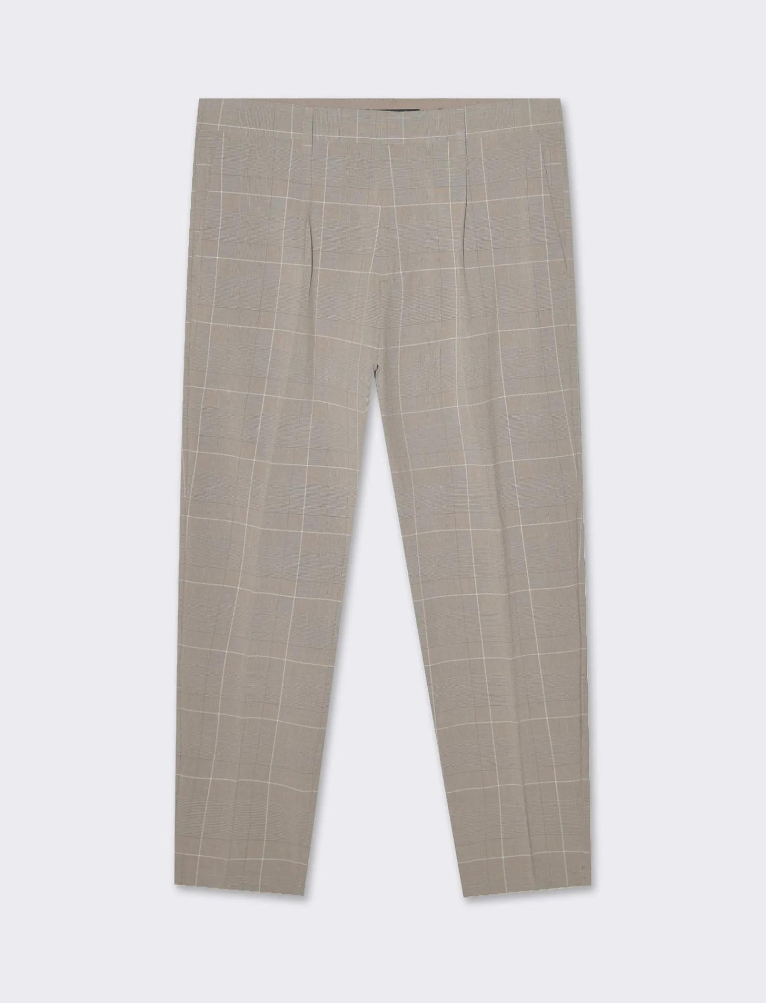 Uomo Piazza Italia Uomo | Pantaloni<Pantaloni chino micro fantasia regular fit -