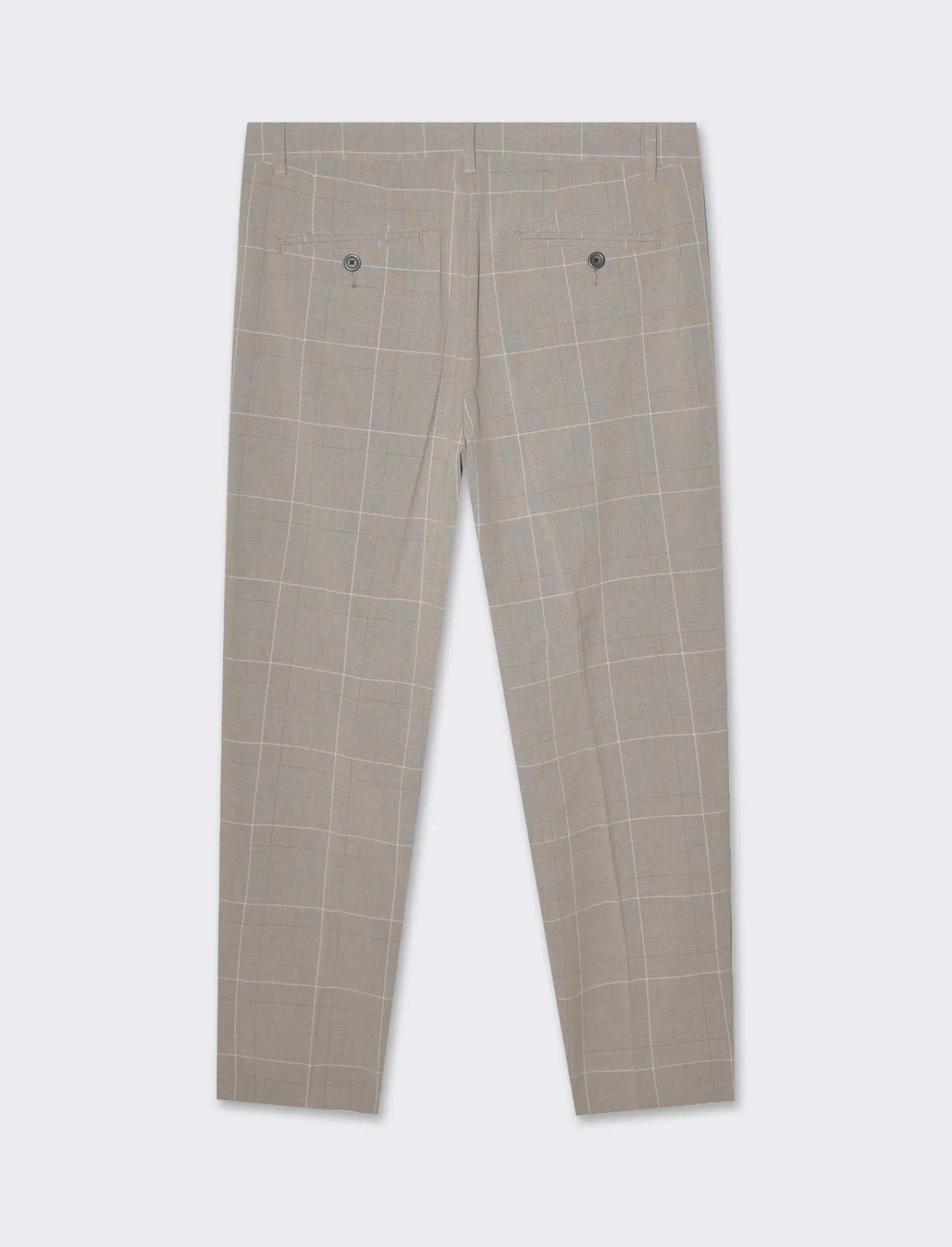Uomo Piazza Italia Uomo | Pantaloni<Pantaloni chino micro fantasia regular fit -