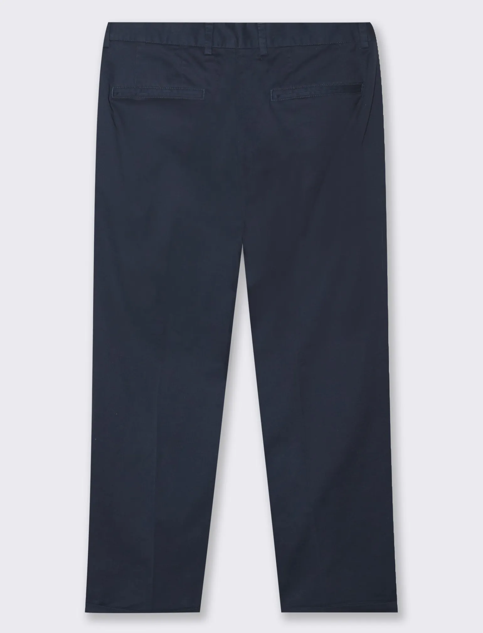 Uomo Piazza Italia Uomo | Pantaloni<Pantaloni chino tessuto twill di cotone elasticizzato -