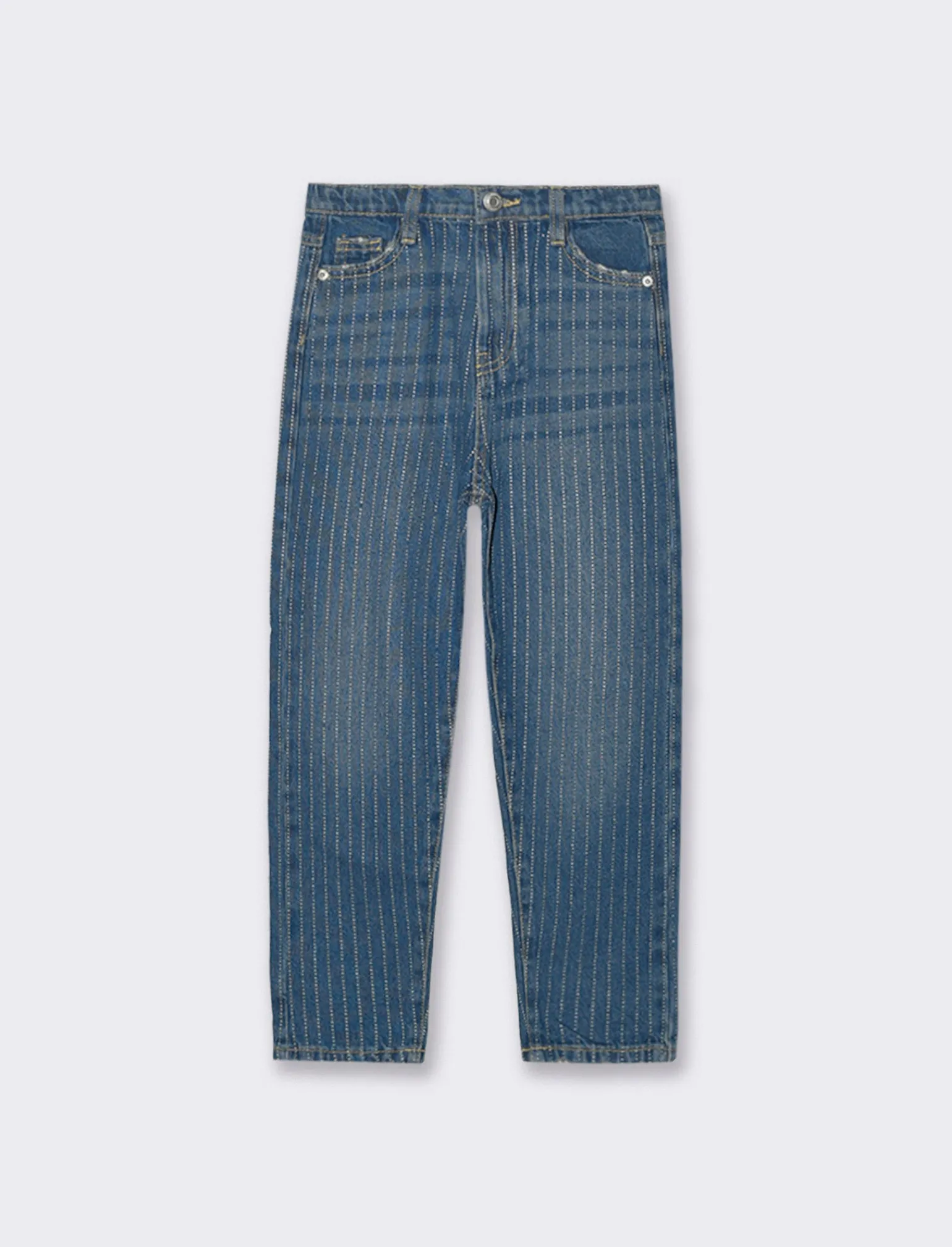 Piazza Italia Bambina | Jeans<PANTALONI DENIM MOM FIT - Denim