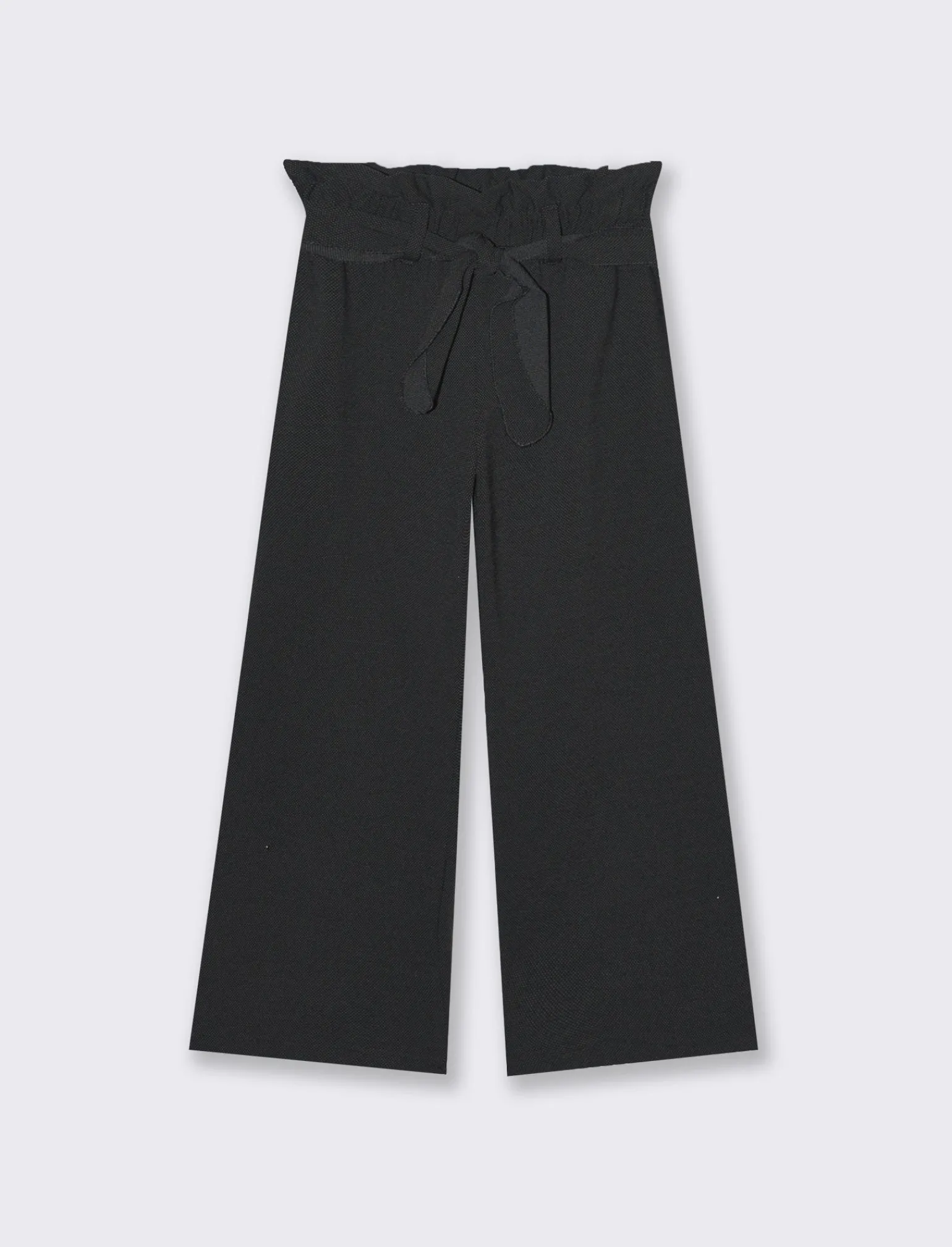 Piazza Italia Bambina | Pantaloni<Pantaloni eleganti da bambina con gamba larga. - Nero
