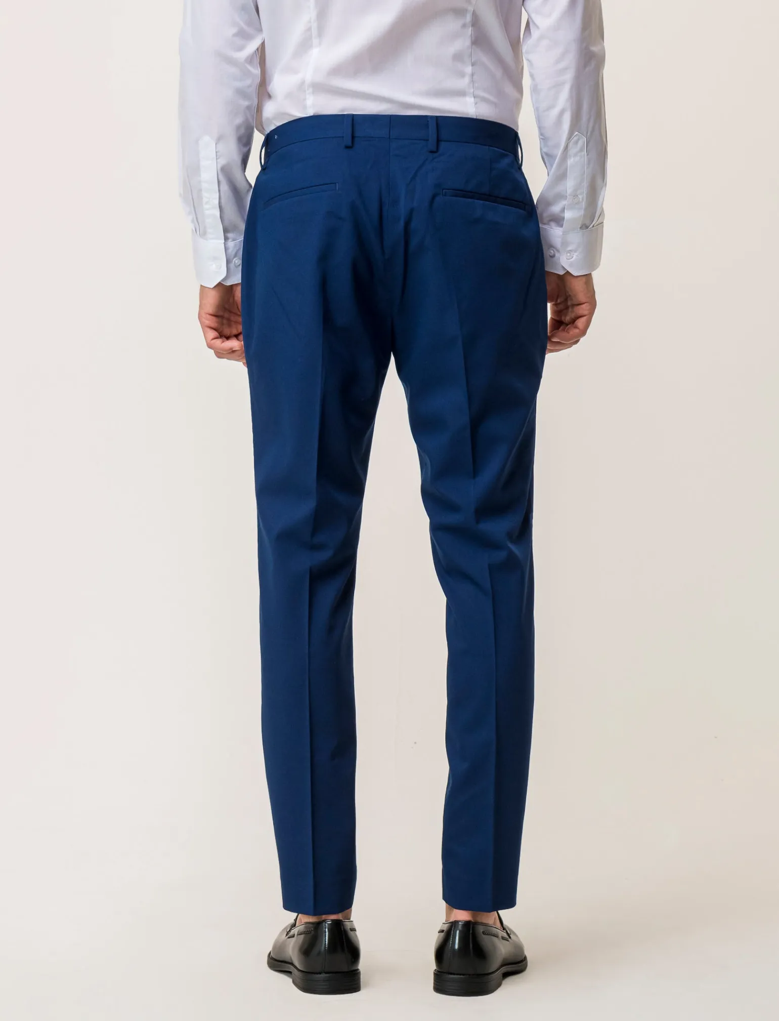 Uomo Piazza Italia Uomo | Pantaloni<Pantaloni formal fit con tasche a filetto posteriori - ette