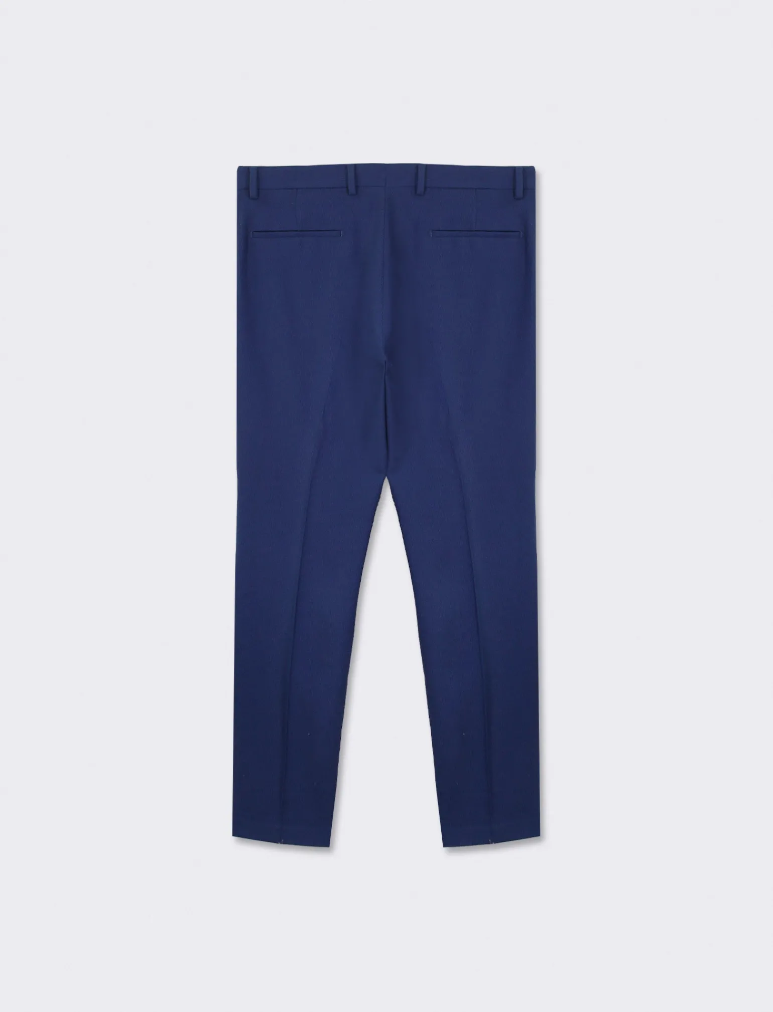 Uomo Piazza Italia Uomo | Pantaloni<Pantaloni formal fit in tessuto operato - ette