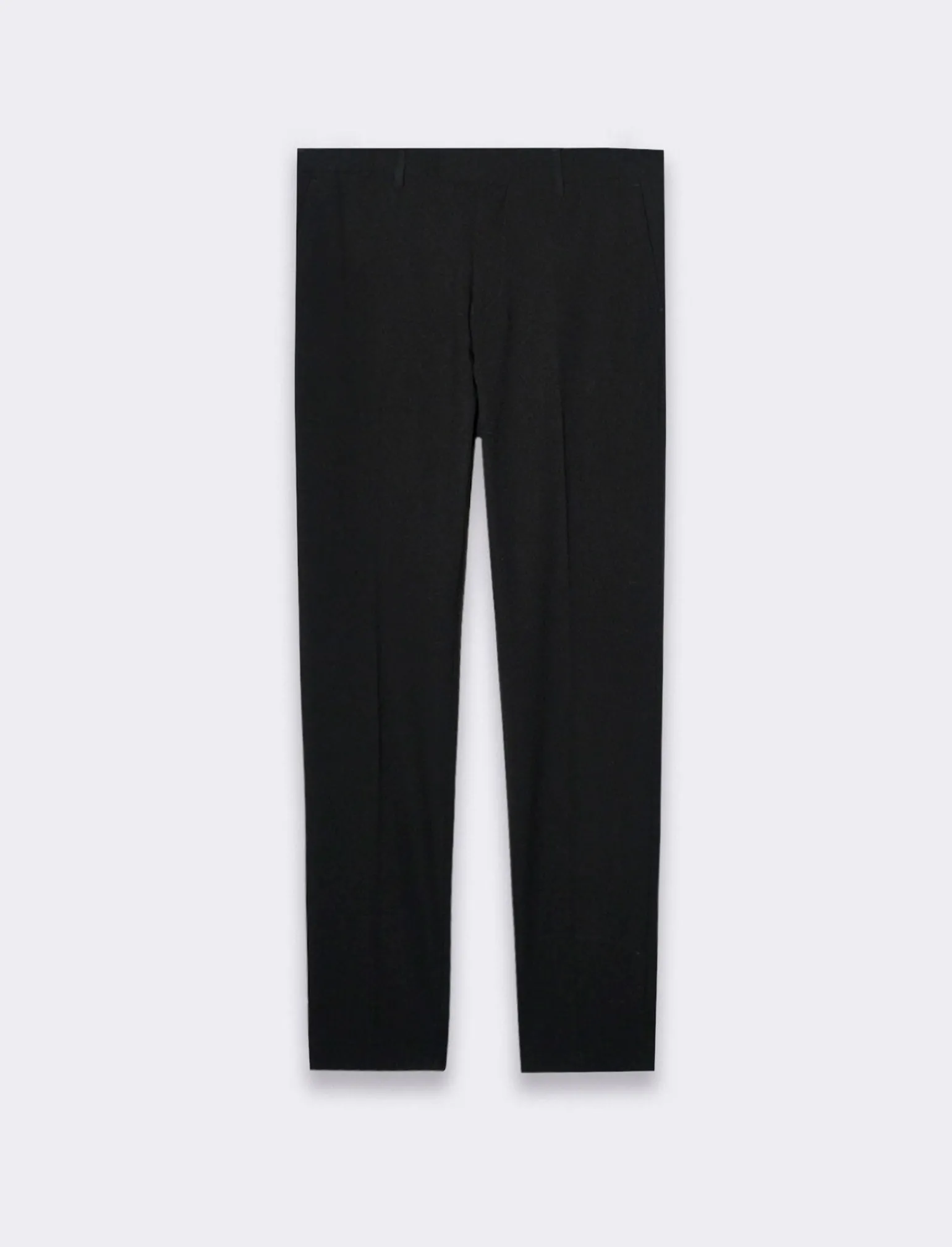 Uomo Piazza Italia Uomo | Pantaloni<Pantaloni formal fit modello Smoking e dettaglio di tasche a filetto -