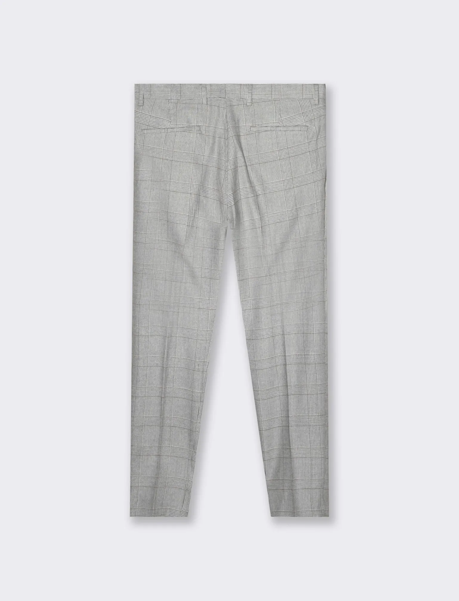 Uomo Piazza Italia Uomo | Pantaloni<Pantaloni formal fit tessuto fantasia aquadri principe di galles -