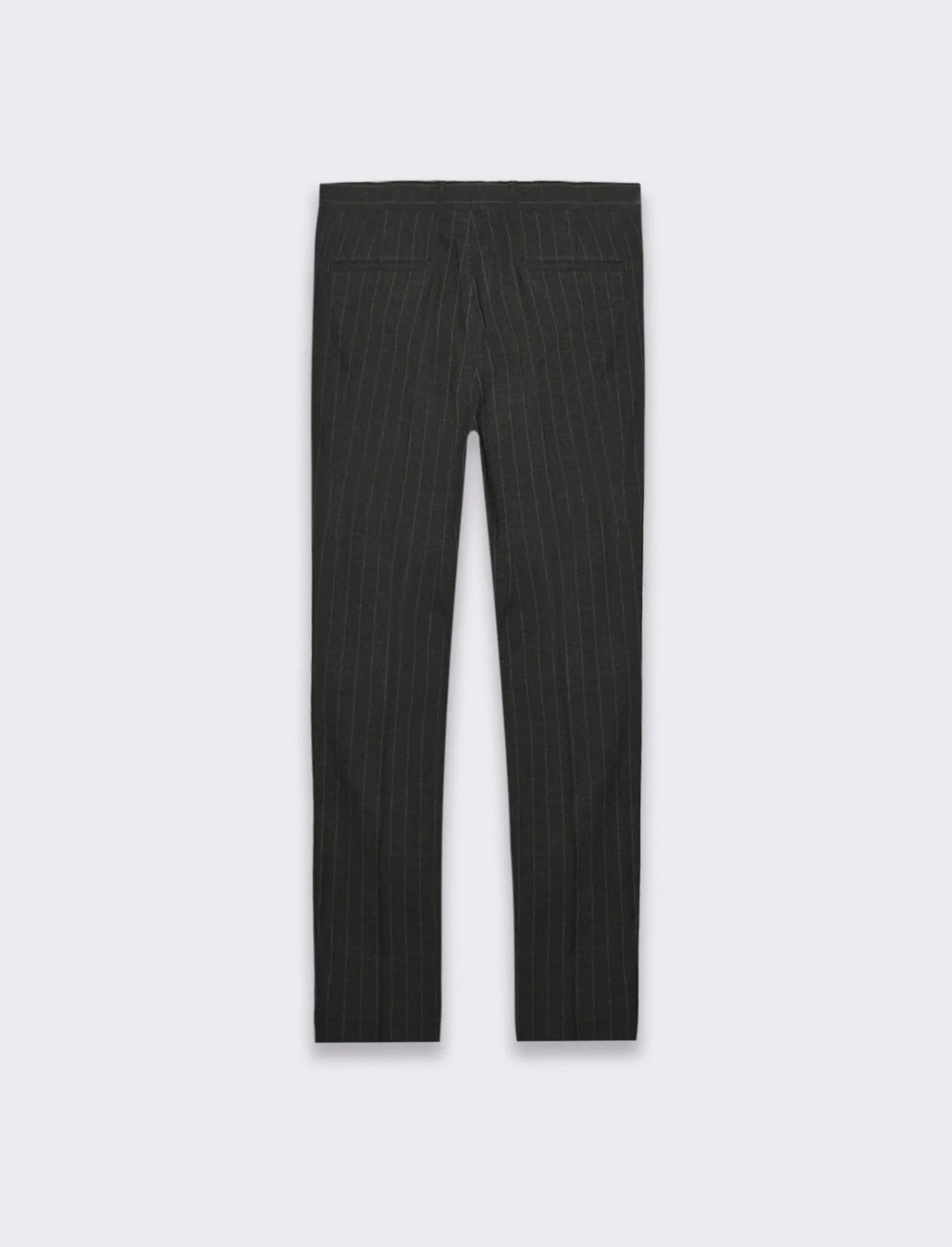 Uomo Piazza Italia Uomo | Pantaloni<Pantaloni formal fit tessuto fantasia gessata - Antracite melange