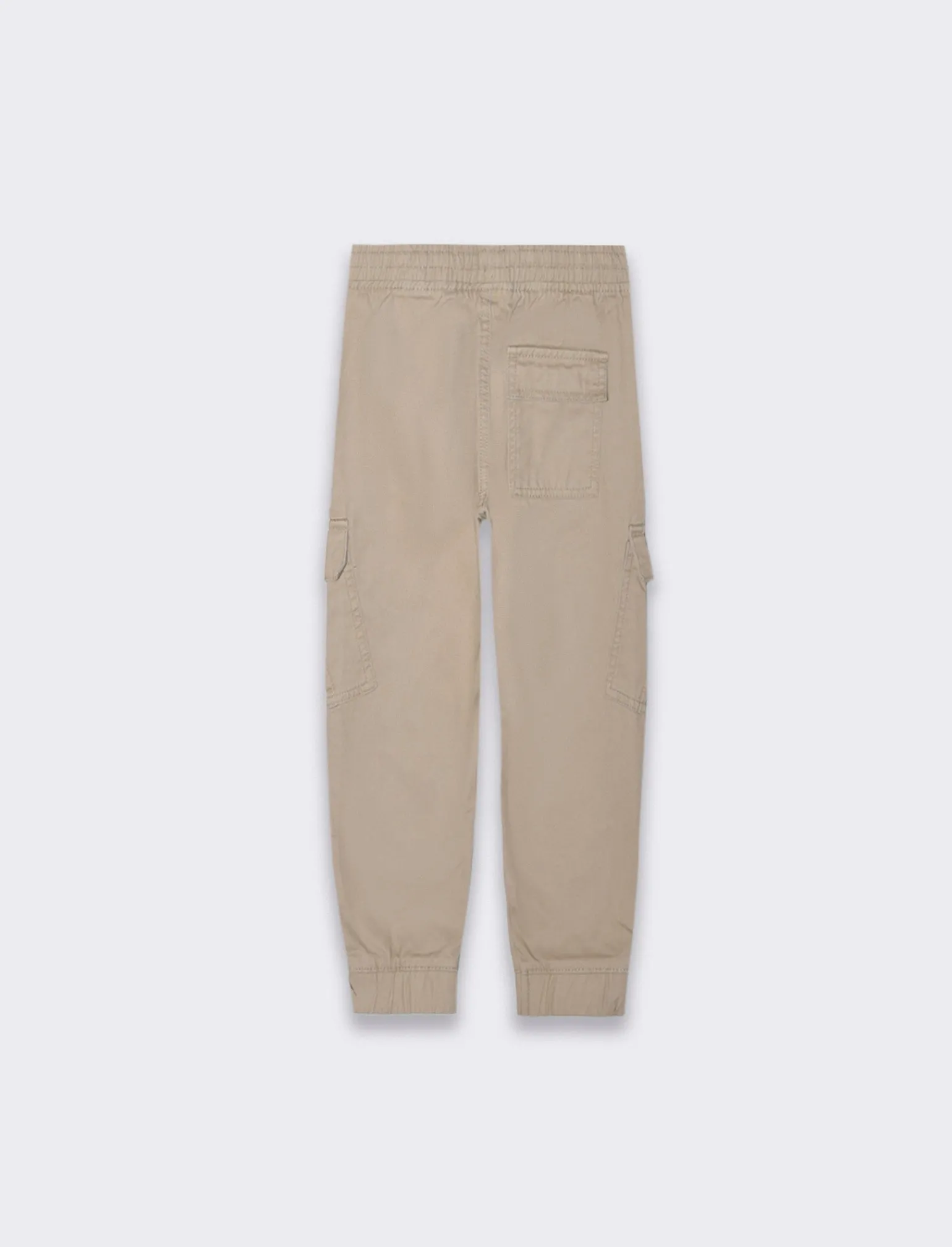 Bambino Piazza Italia Bambino | Pantaloni<Pantaloni in cotone linea jogger con culisse ed elastico a fondo gamba -