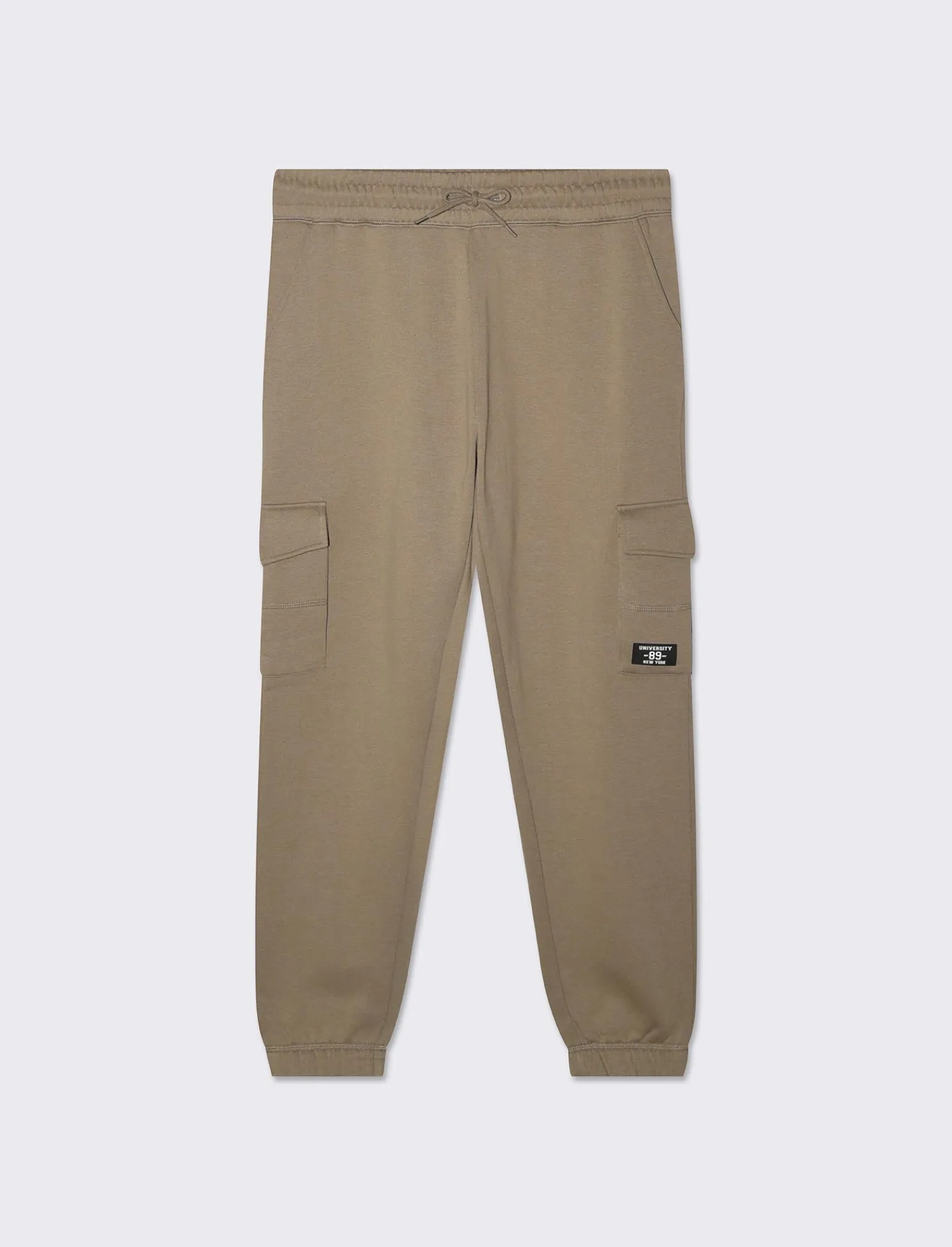 Uomo Piazza Italia Pantaloni<PANTALONI IN FELPA CON TASCONI - kaki