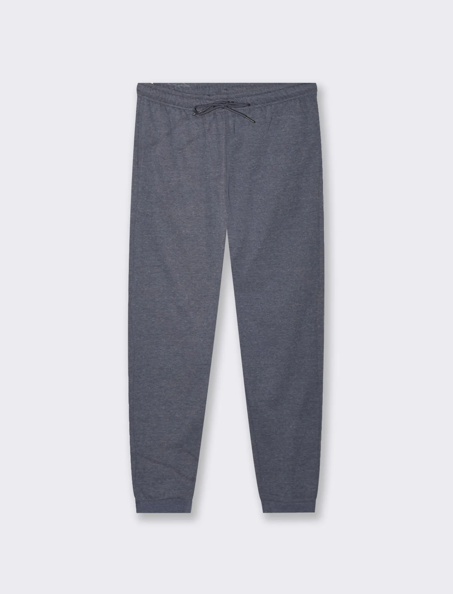Uomo Piazza Italia Pantaloni<Pantaloni in felpa in misto cotone garzato melange regular fit -