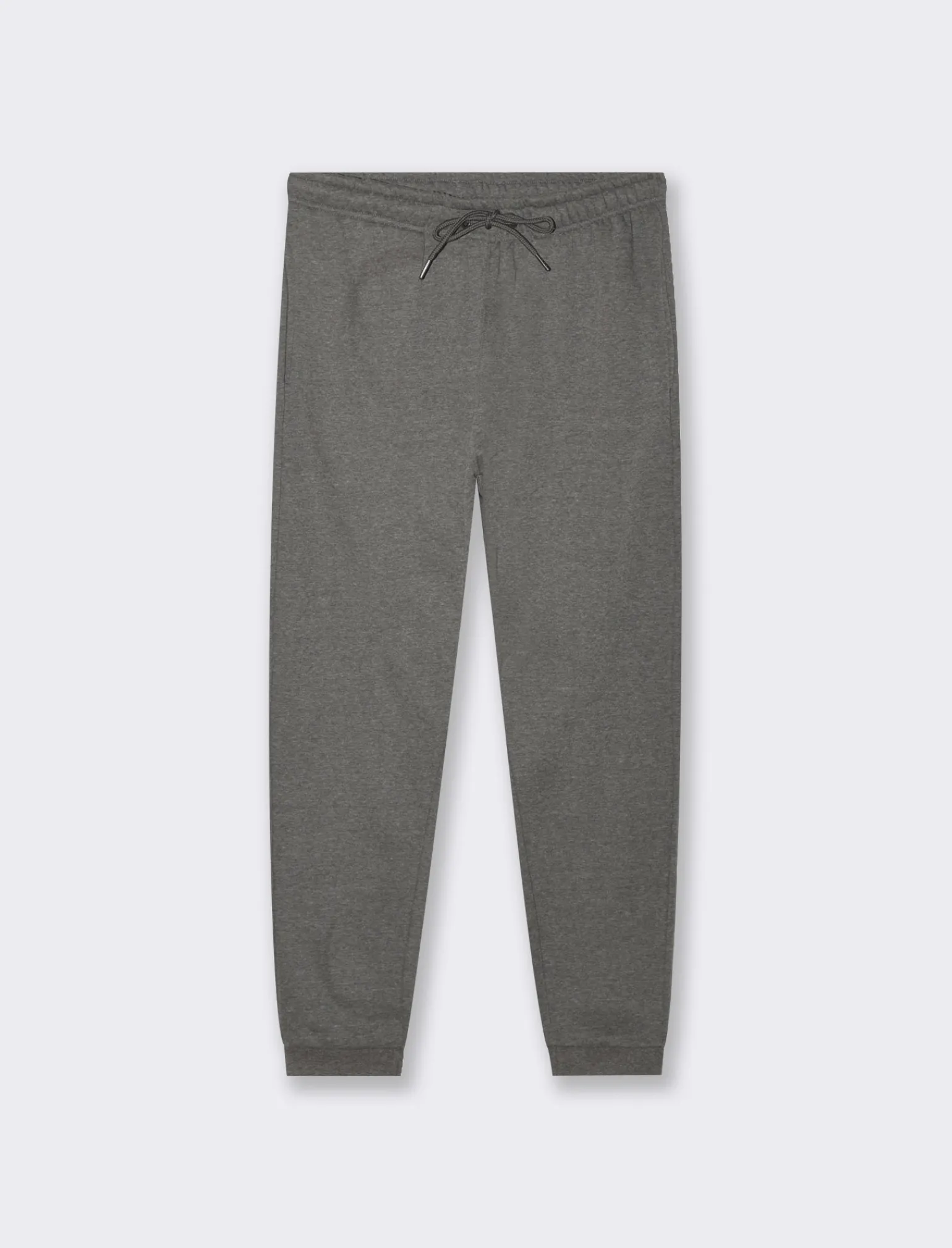 Uomo Piazza Italia Pantaloni<Pantaloni in felpa in misto cotone garzato melange regular fit -