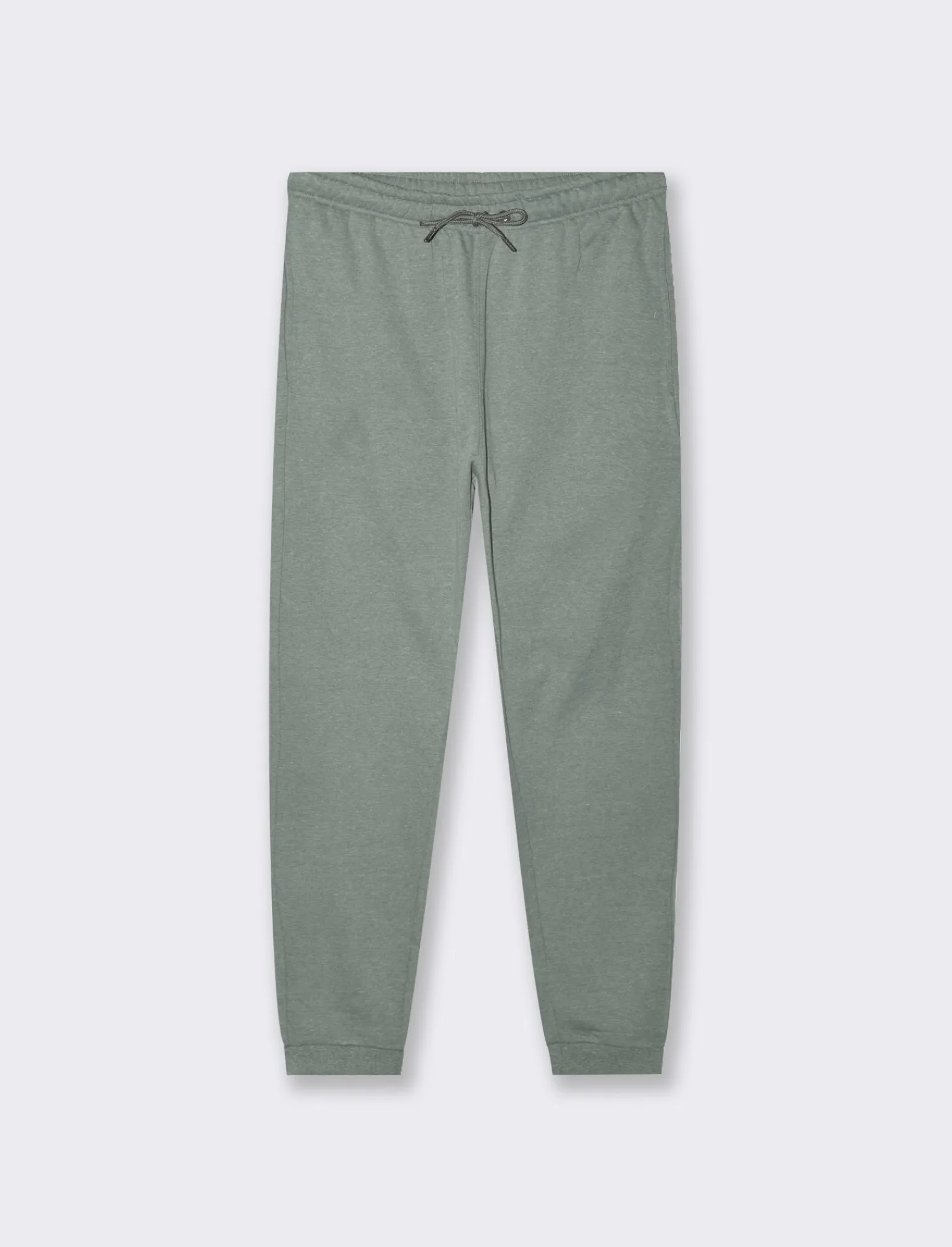 Uomo Piazza Italia Pantaloni<Pantaloni in felpa in misto cotone garzato melange regular fit -