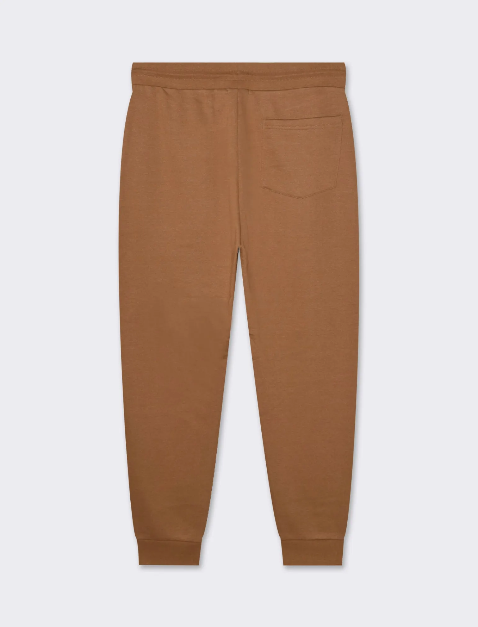Uomo Piazza Italia Pantaloni<Pantaloni jogger basic in felpa garzata - tabacco