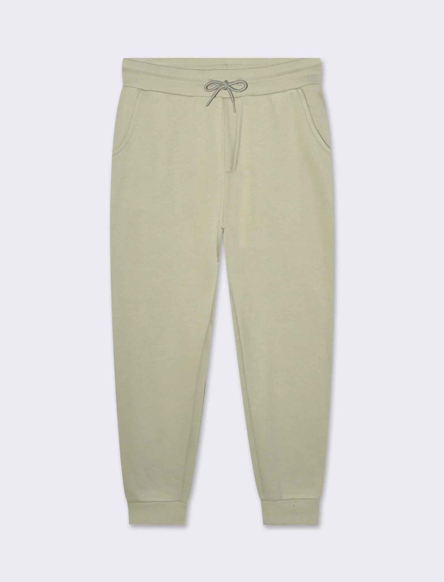Uomo Piazza Italia Pantaloni<Pantaloni jogger basic in felpa garzata - salvia