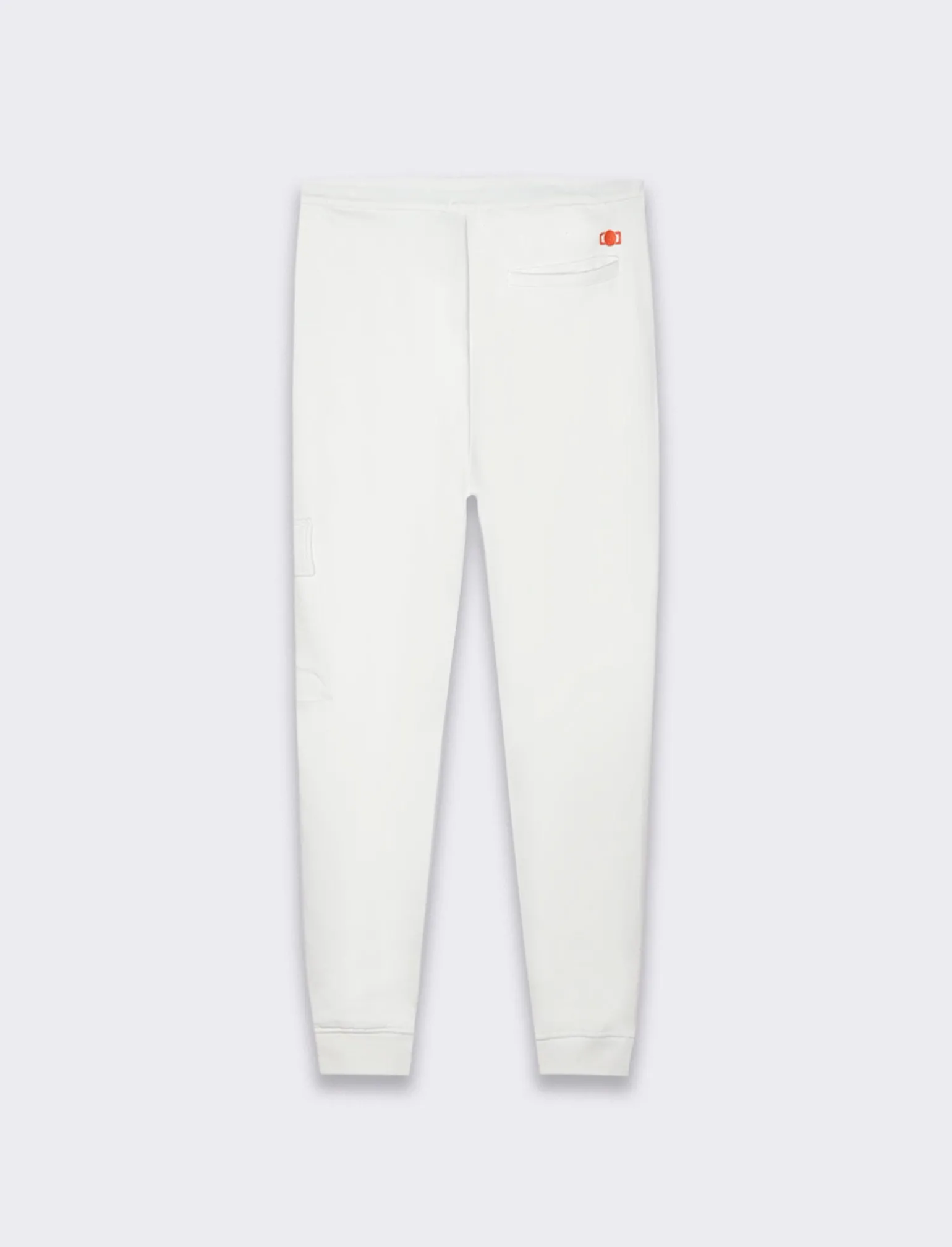 Uomo Piazza Italia Uomo | Pantaloni<Pantaloni jogger in felpa con vita elasticizzata - Bianco