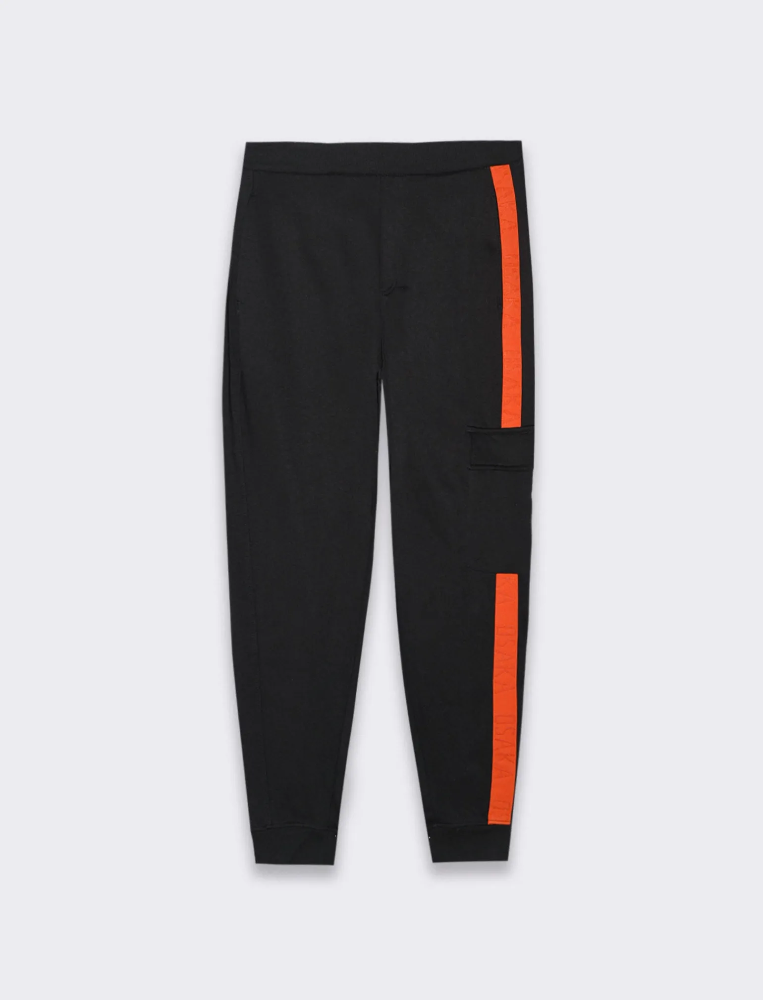 Uomo Piazza Italia Pantaloni<Pantaloni jogger in felpa con vita elasticizzata - Nero