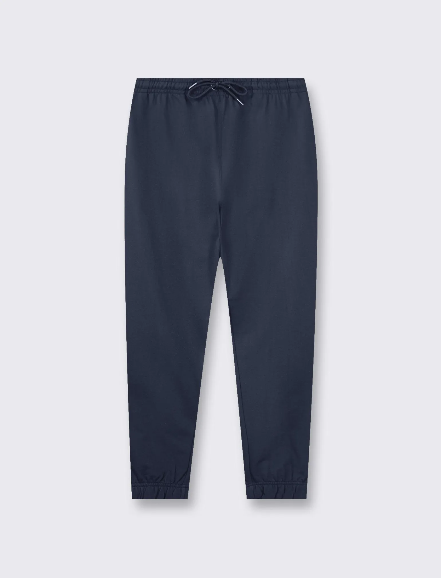 Uomo Piazza Italia Uomo | Pantaloni<Pantaloni jogger in felpa con vita elasticizzata regolabile con laccio e tasca applicata posteriore -