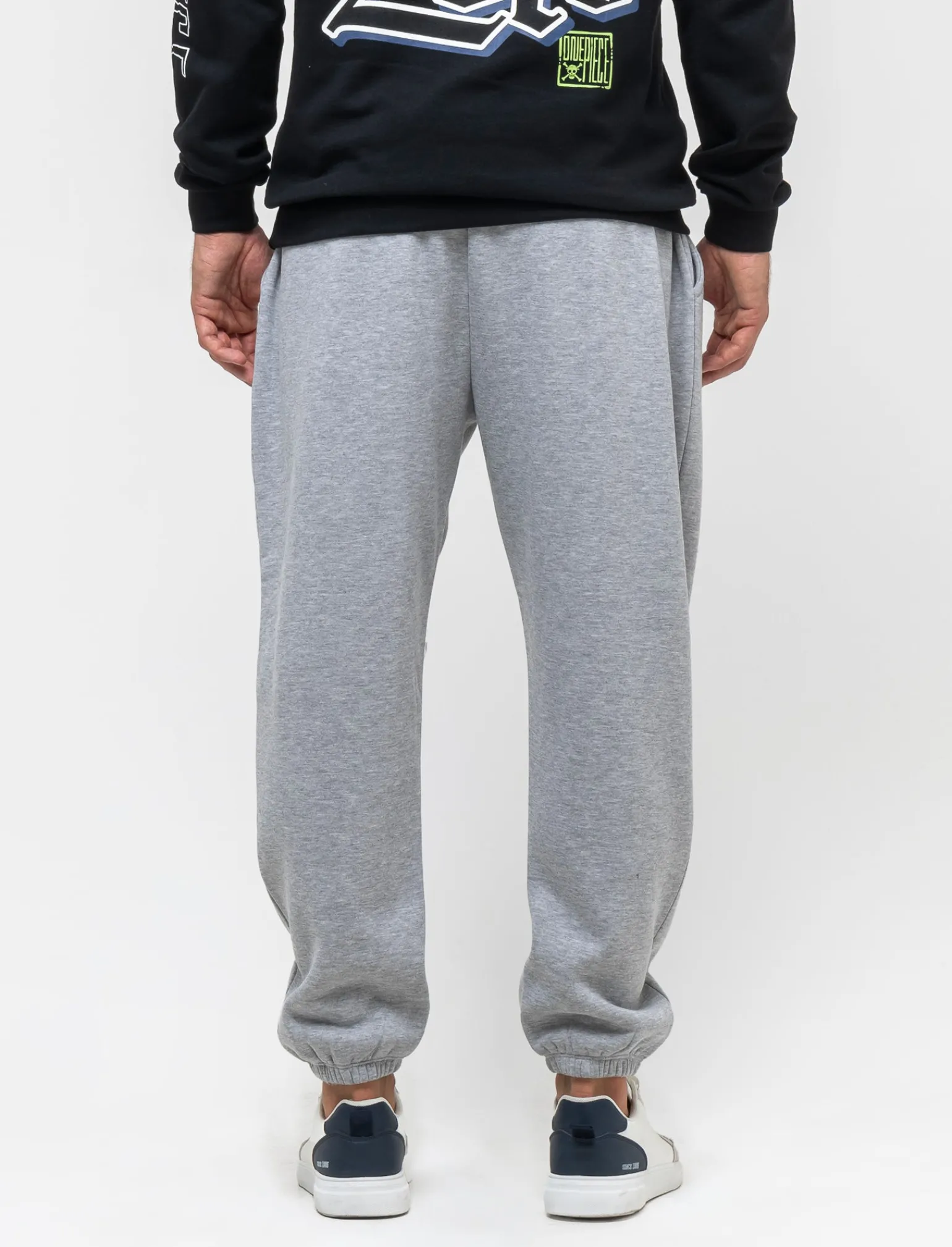 Uomo Piazza Italia Pantaloni<Pantaloni jogger in felpa garzata con vita elasticizzata - mel.