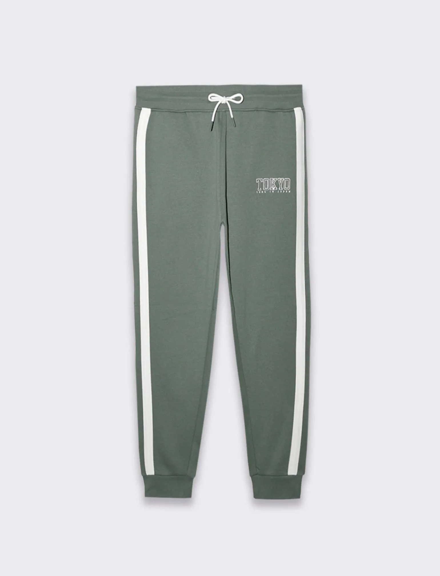 Uomo Piazza Italia Uomo | Pantaloni<Pantaloni jogger in felpa garzata con vita elasticizzata -
