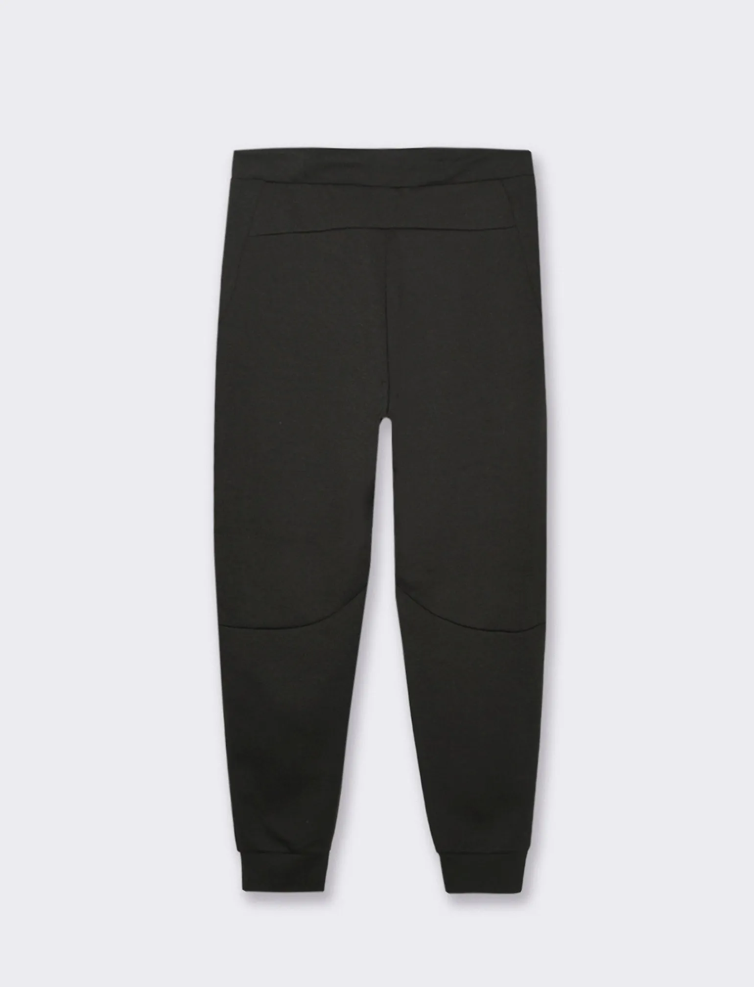 Uomo Piazza Italia Uomo | Pantaloni<Pantaloni jogger in interlock e orli a coste -