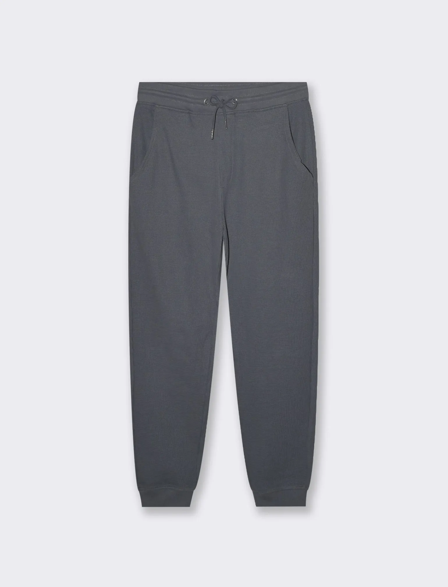 Uomo Piazza Italia Pantaloni<Pantaloni jogger in tessuto waffle - Avion