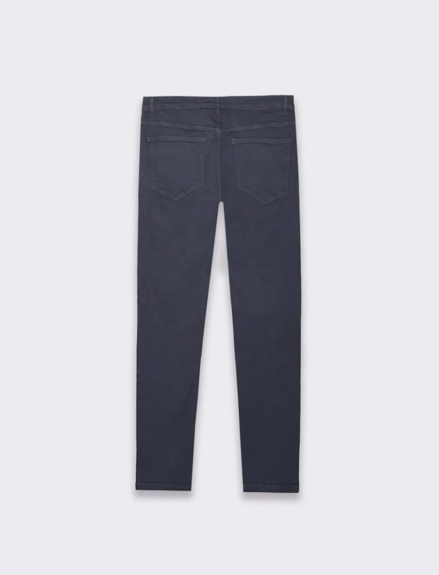 Uomo Piazza Italia Uomo | Pantaloni<Pantaloni slim fit, cinque tasche in tessuto cotone stretch effetto slavato. Chiusura anteriore con - Avion