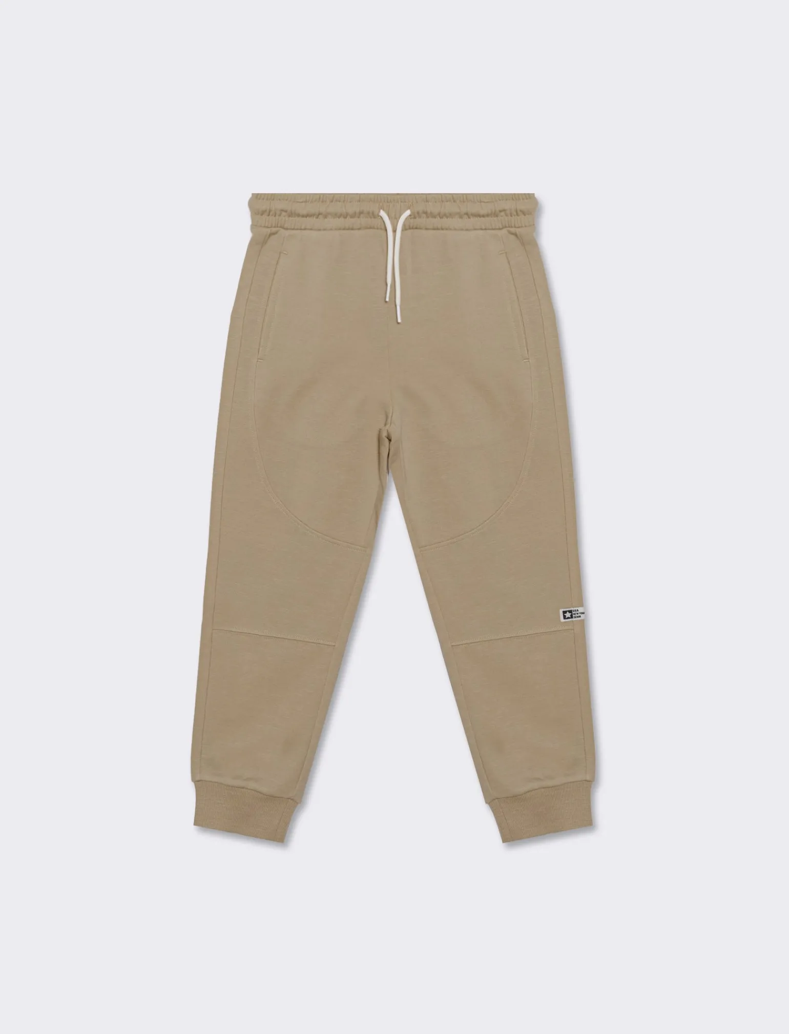 Bambino Piazza Italia Bambino | Leggings E Jogger<Pantaloni sportivi con coulisse e applicazione etichetta con tasche e tagli -