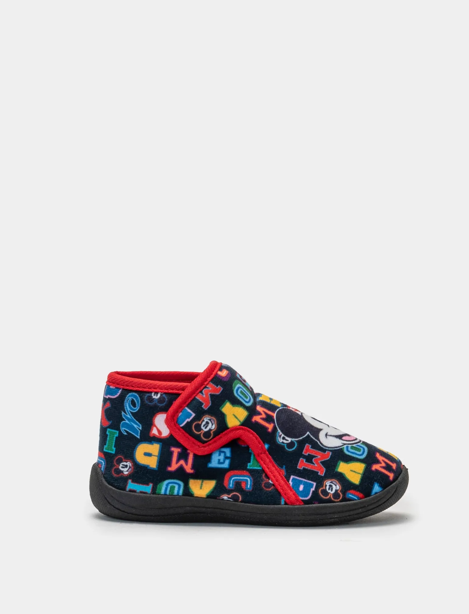 Bambino Piazza Italia Pantofole<Pantofola con strappo in tessuto con stampa Mickey Mouse -