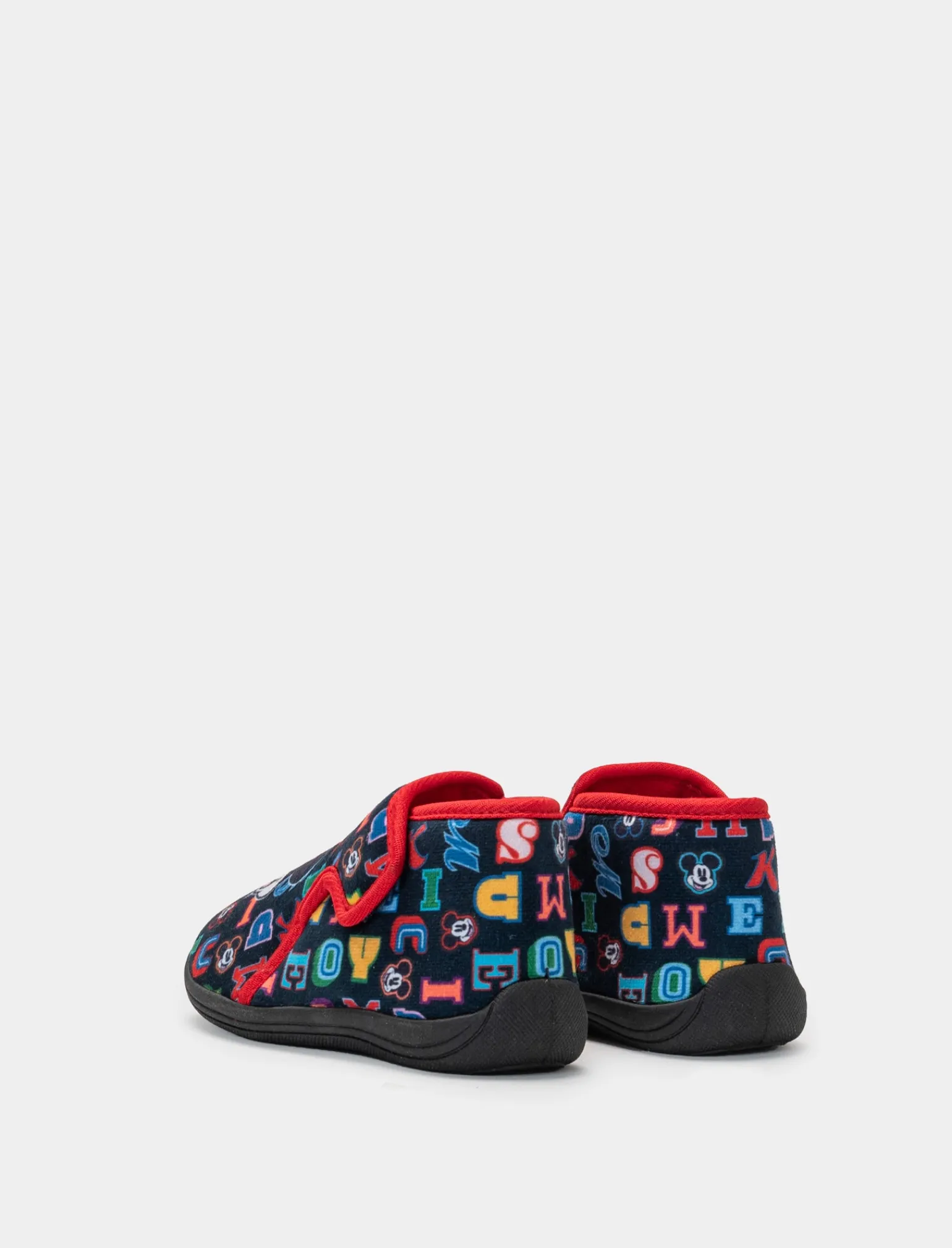 Bambino Piazza Italia Pantofole<Pantofola con strappo in tessuto con stampa Mickey Mouse -