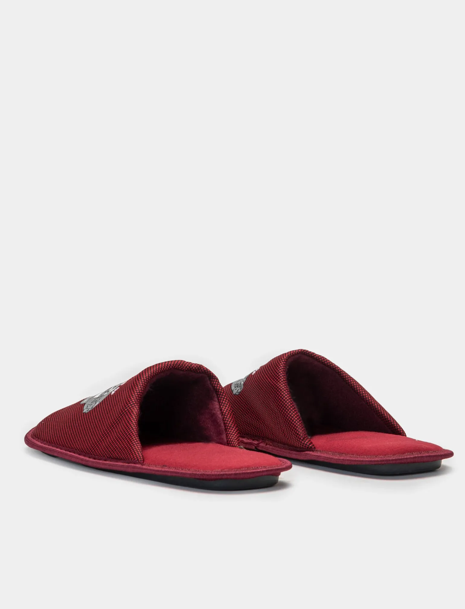 Uomo Piazza Italia Pantofole<Pantofola in tessuto con stampa. In due varianti colore - Bordeaux
