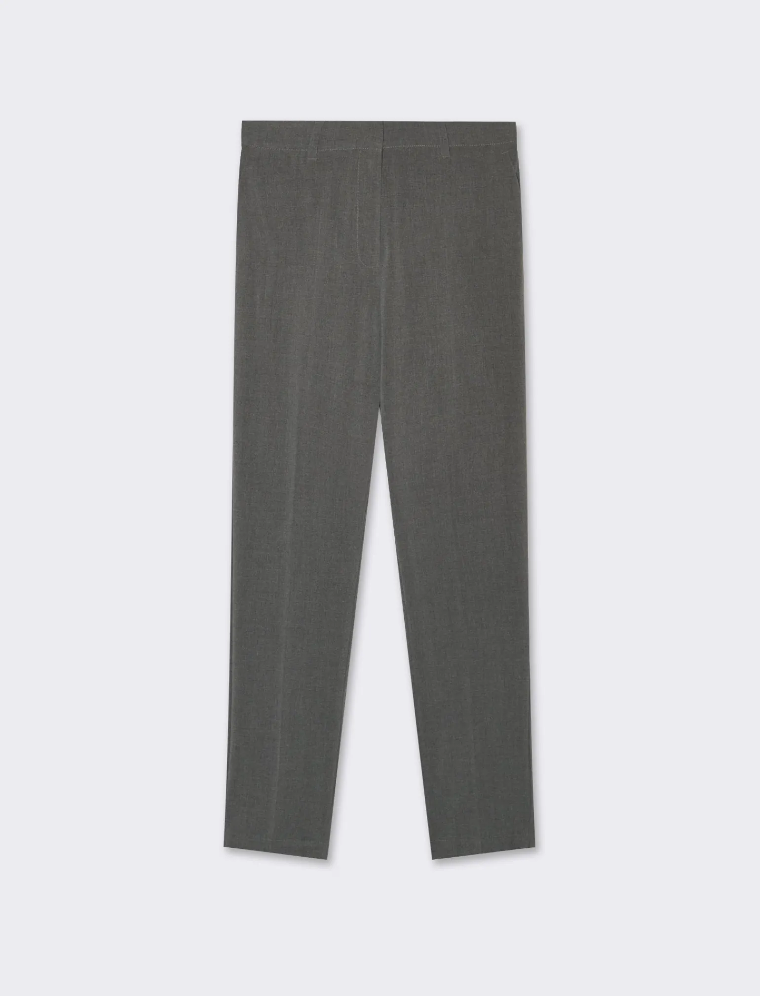 Donna Piazza Italia Donna | Pantaloni<Patalone taglio formale vestibilità straight con elastico jaquard - mel.