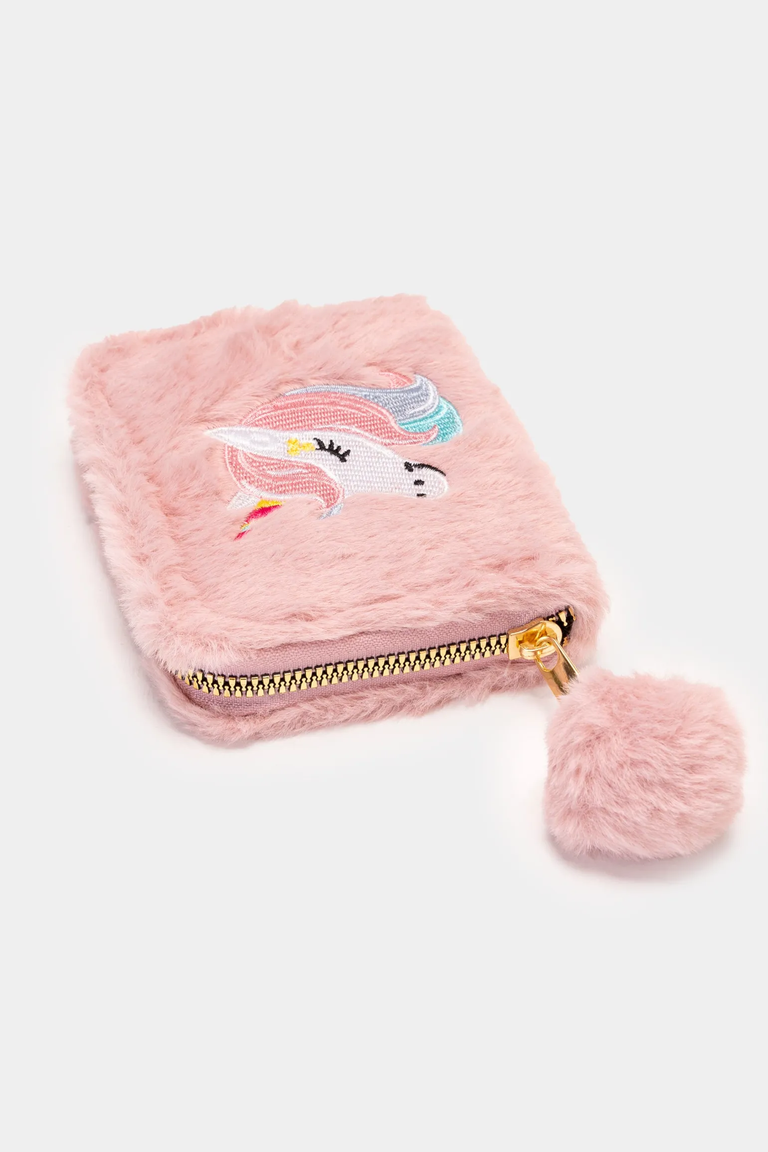 Piazza Italia Portachiavi E Portafogli | Borse E Zaini<Portamonete da bambina con unicorno in pelliccia -