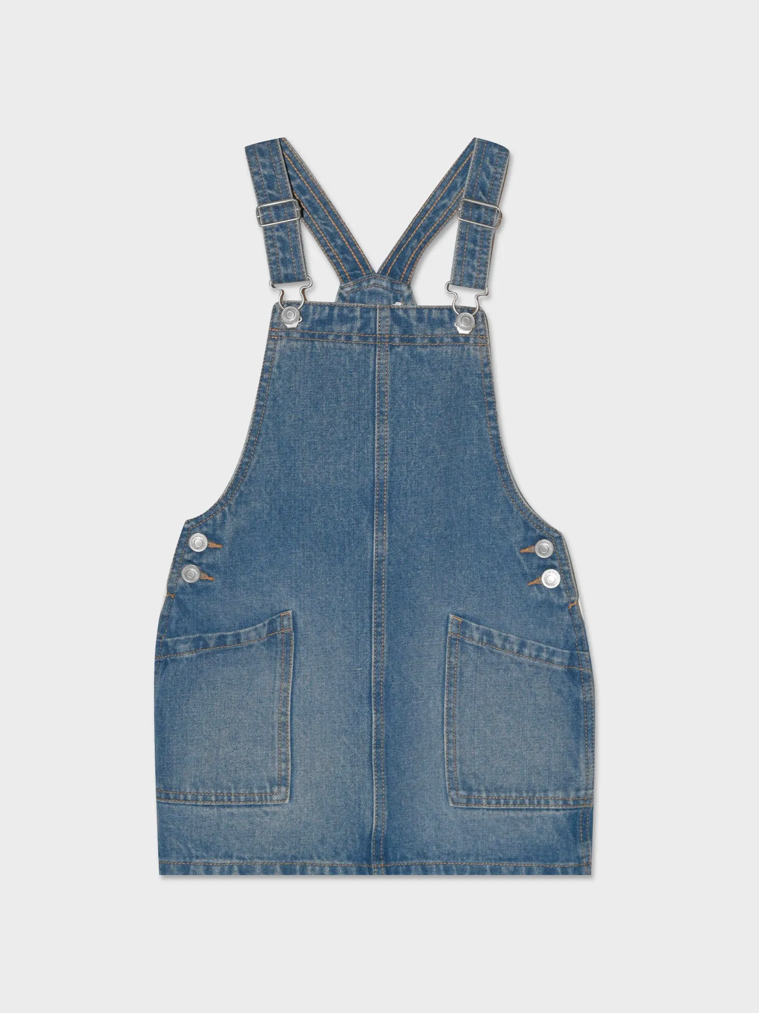 Piazza Italia Body E Salopette | Body E Salopette<Salopette in denim con tasconi - Denim