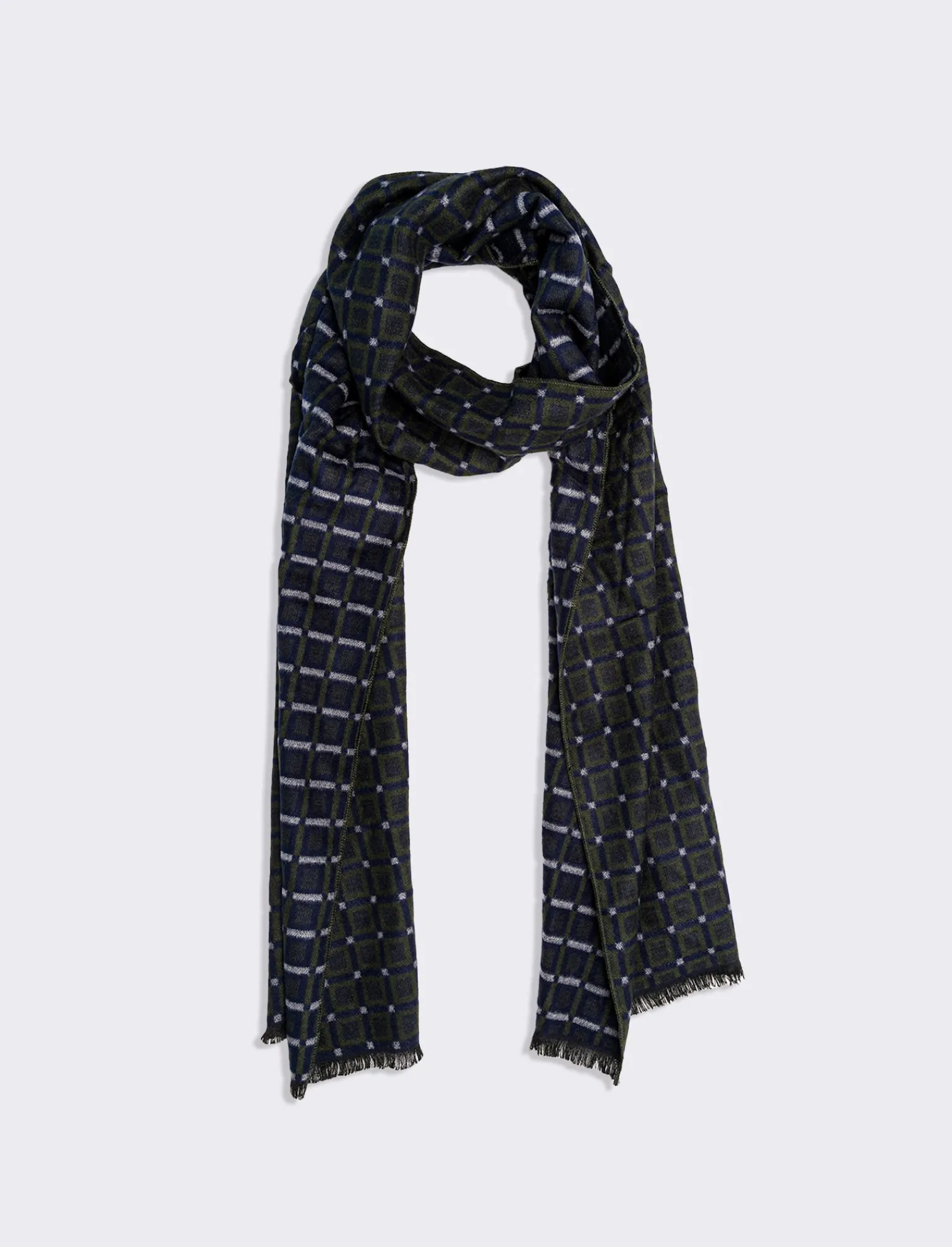 Uomo Piazza Italia Foulard E Sciarpe<Sciarpa da uomo a quadri assortiti -