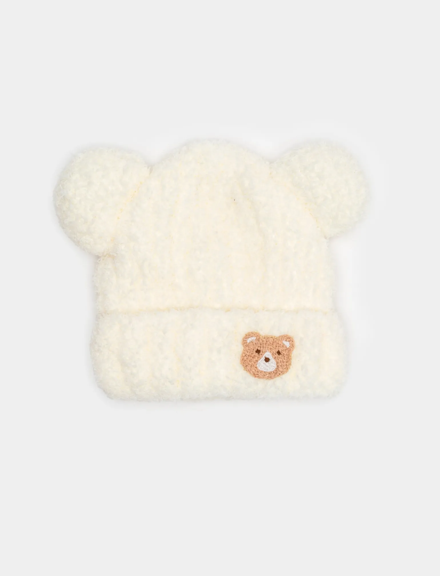 Piazza Italia Accessori<Set cappello con recchie e sciarpa da neonato - panna