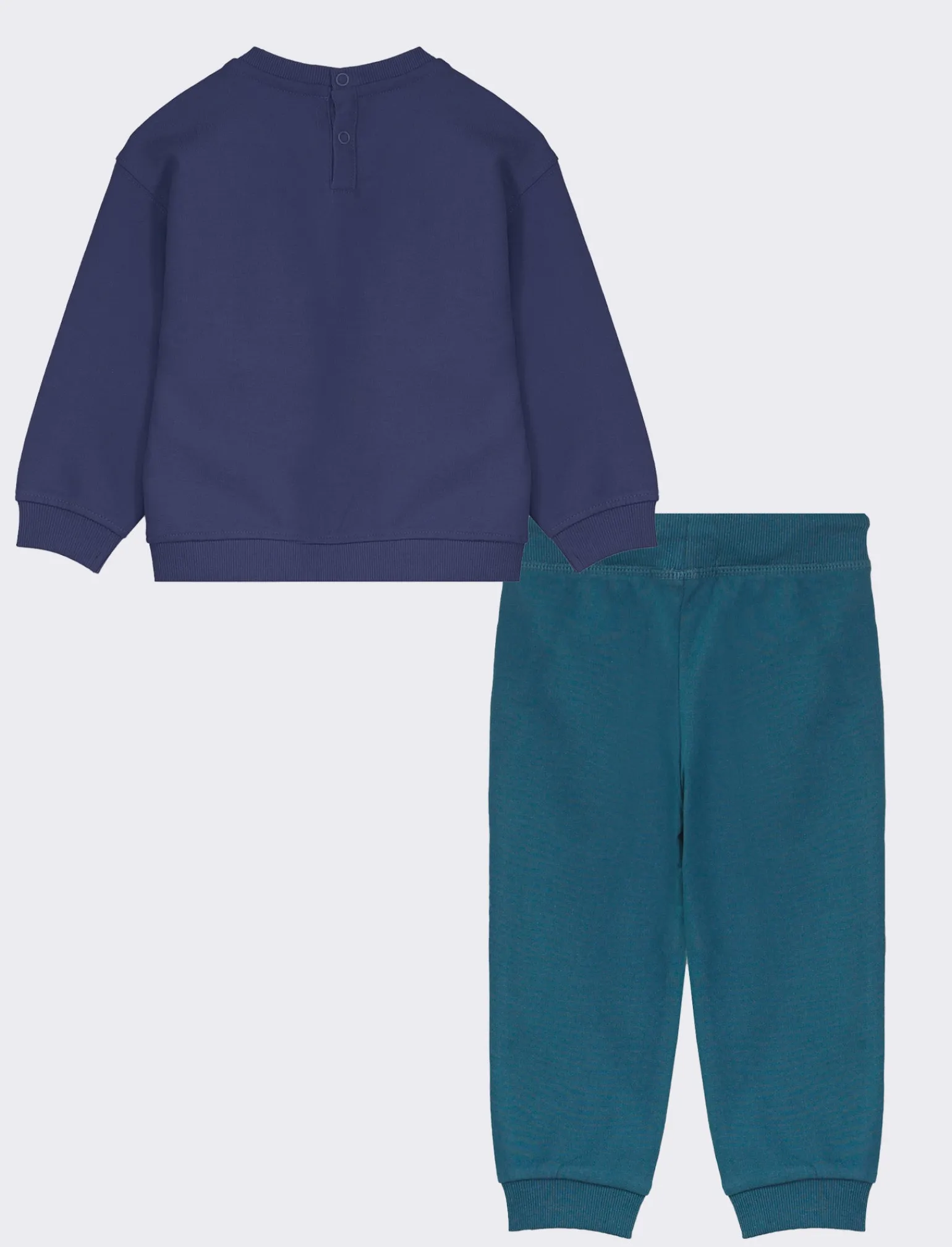 Piazza Italia Neonato | Completi<Set due pezzi composto da felpa a manica lunga con stampa frontale e jogger -