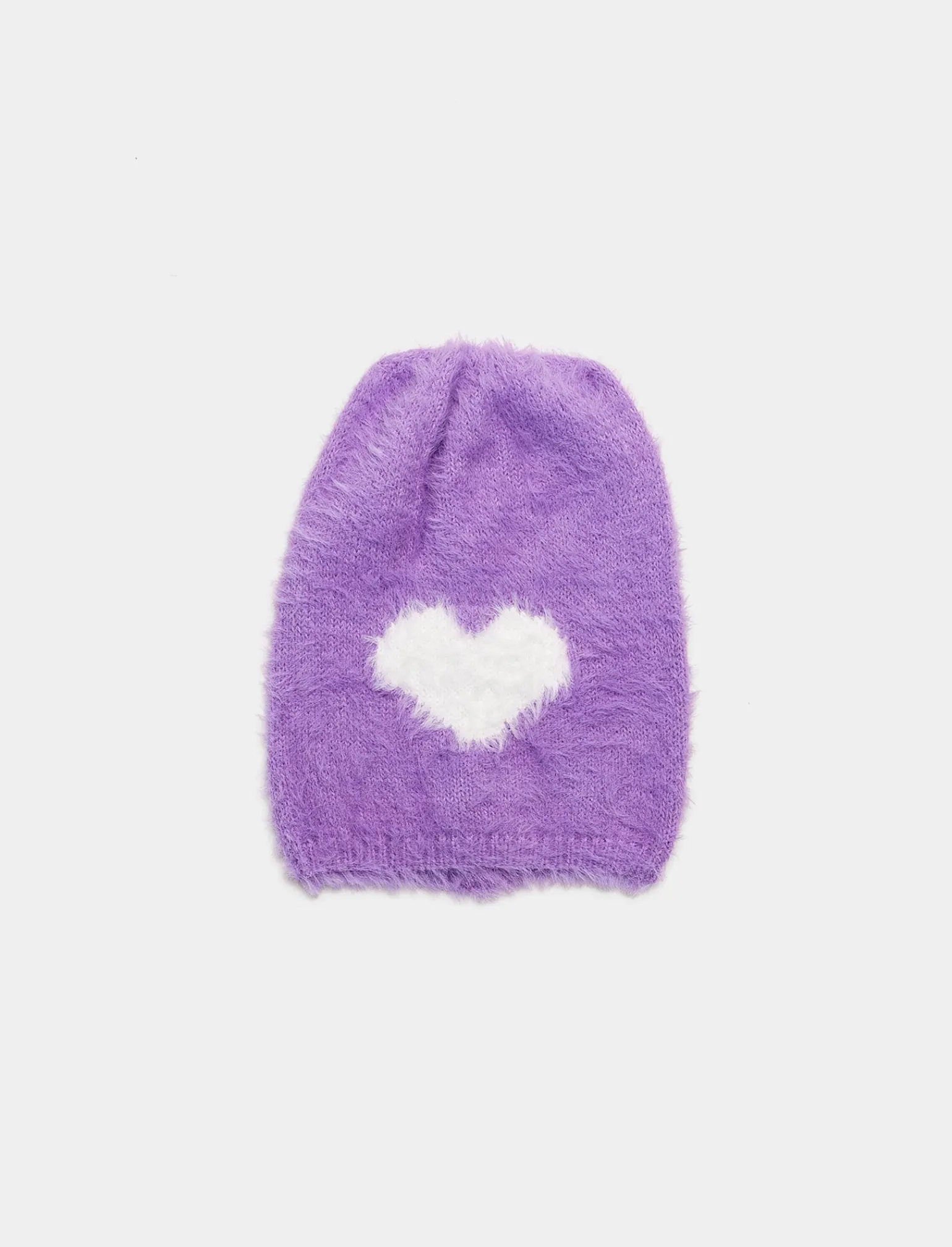 Piazza Italia Set<Set sciarpa e cappello da bambina con cuore - Lilla