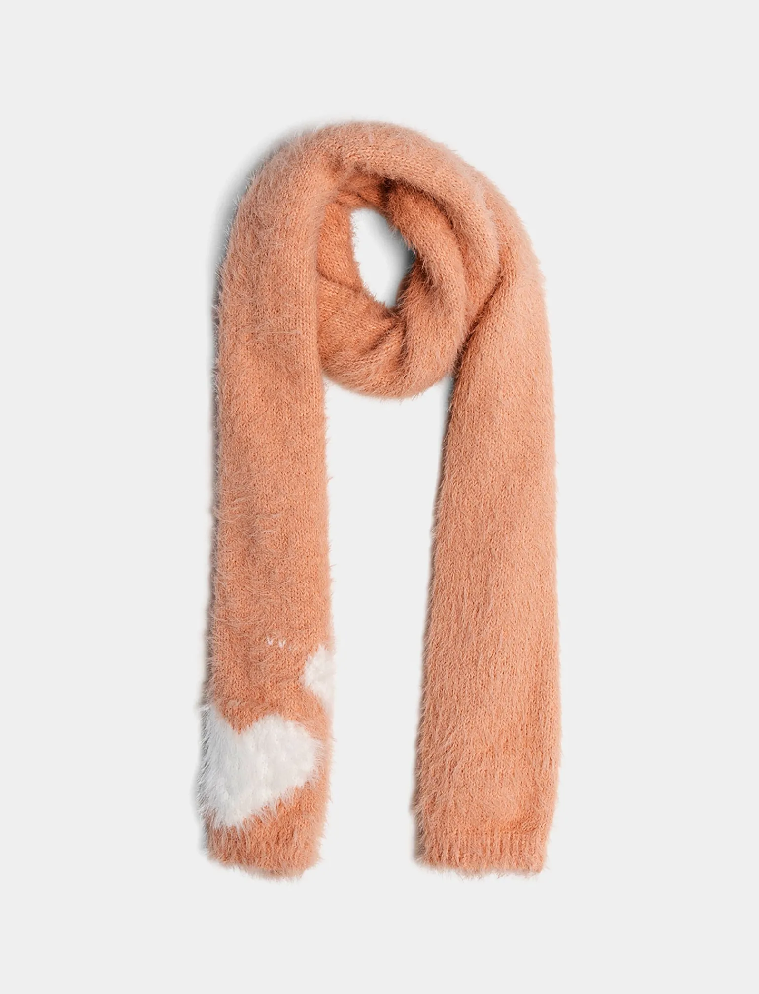 Piazza Italia Set<Set sciarpa e cappello da bambina con cuore - Rosa