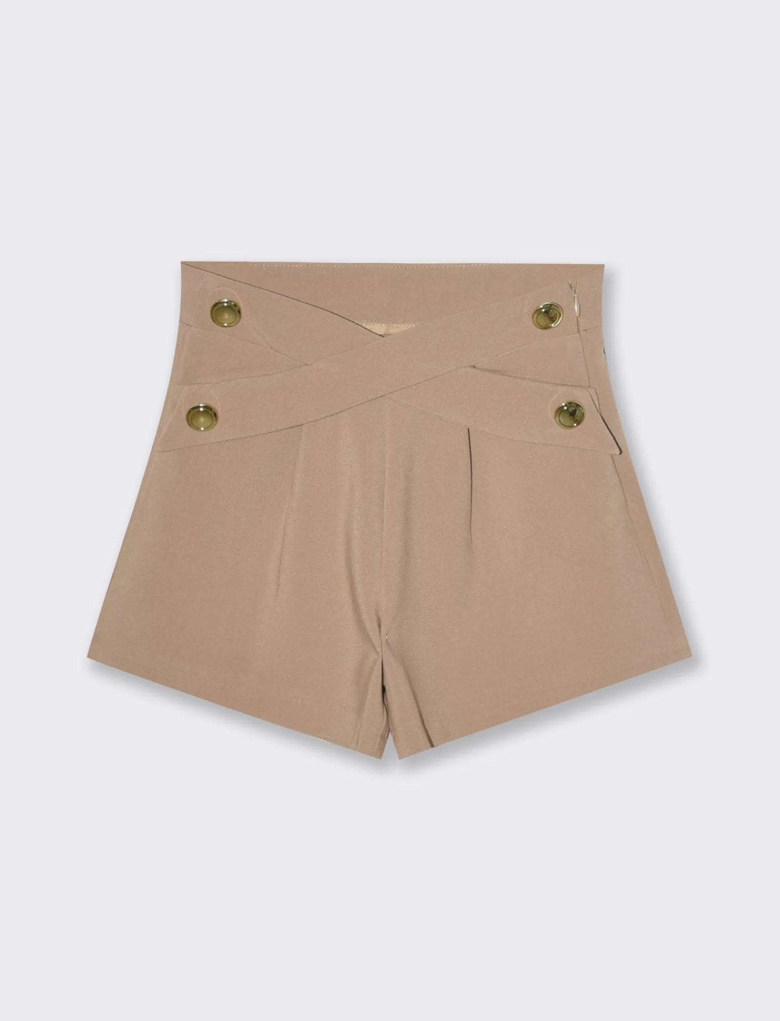 Piazza Italia Bambina | Gonne E Shorts<Short elegante da bambina con fasce incrociate - Caffe'