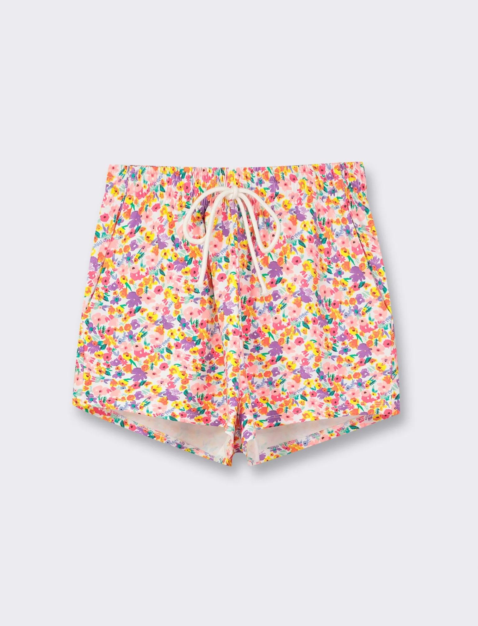 Donna Piazza Italia Donna<Short in felpa con elastico in vita e coulisse. Disponibile a fantasia e tinta unita - var 1