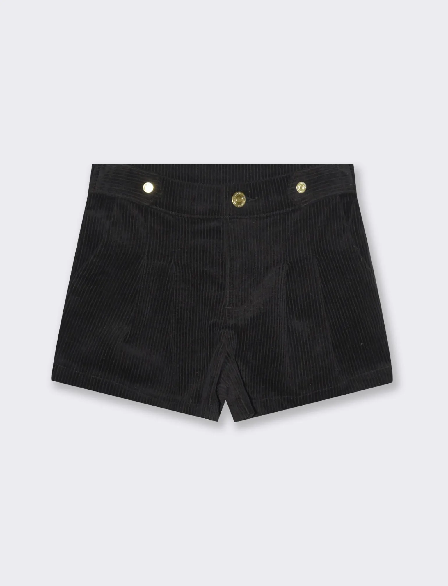 Piazza Italia Bambina | Gonne E Shorts<Short in velluto a coste da bambina con tasche alla francese e pieghe sul davanti -